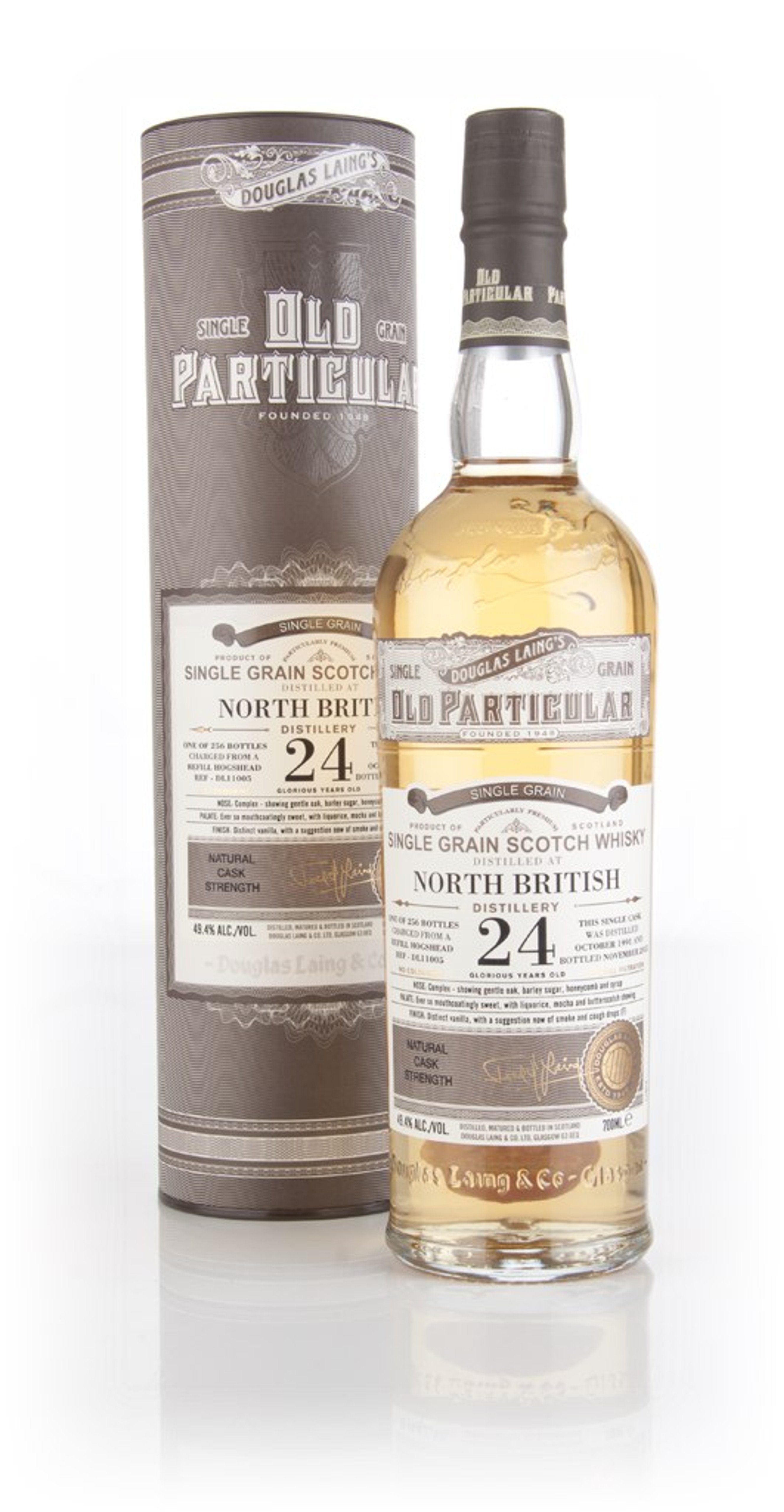 North British 24 Year Old 1991 (cask 11005) - Old Particular (Douglas Laing) 70cl