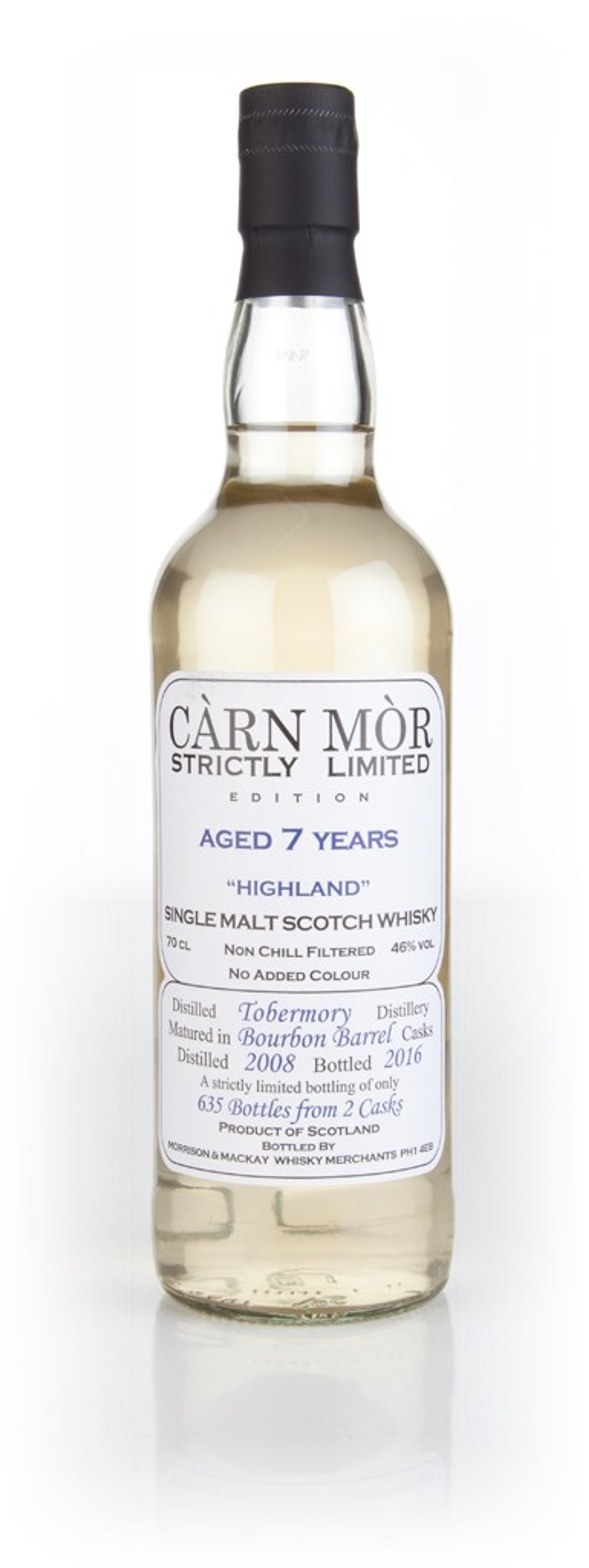 Tobermory 7 Year Old 2008 - Strictly Limited (Càrn Mòr) 70cl