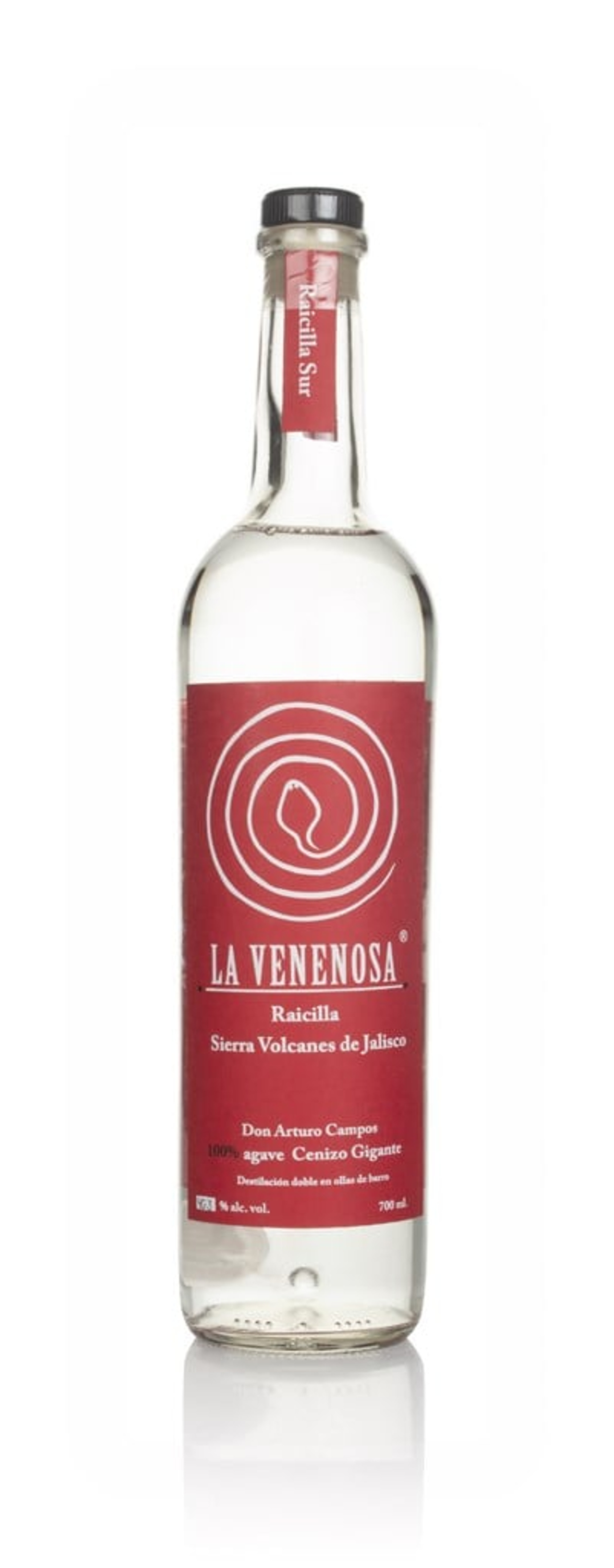 La Venenosa Raicilla Sur de Jalisco 70cl