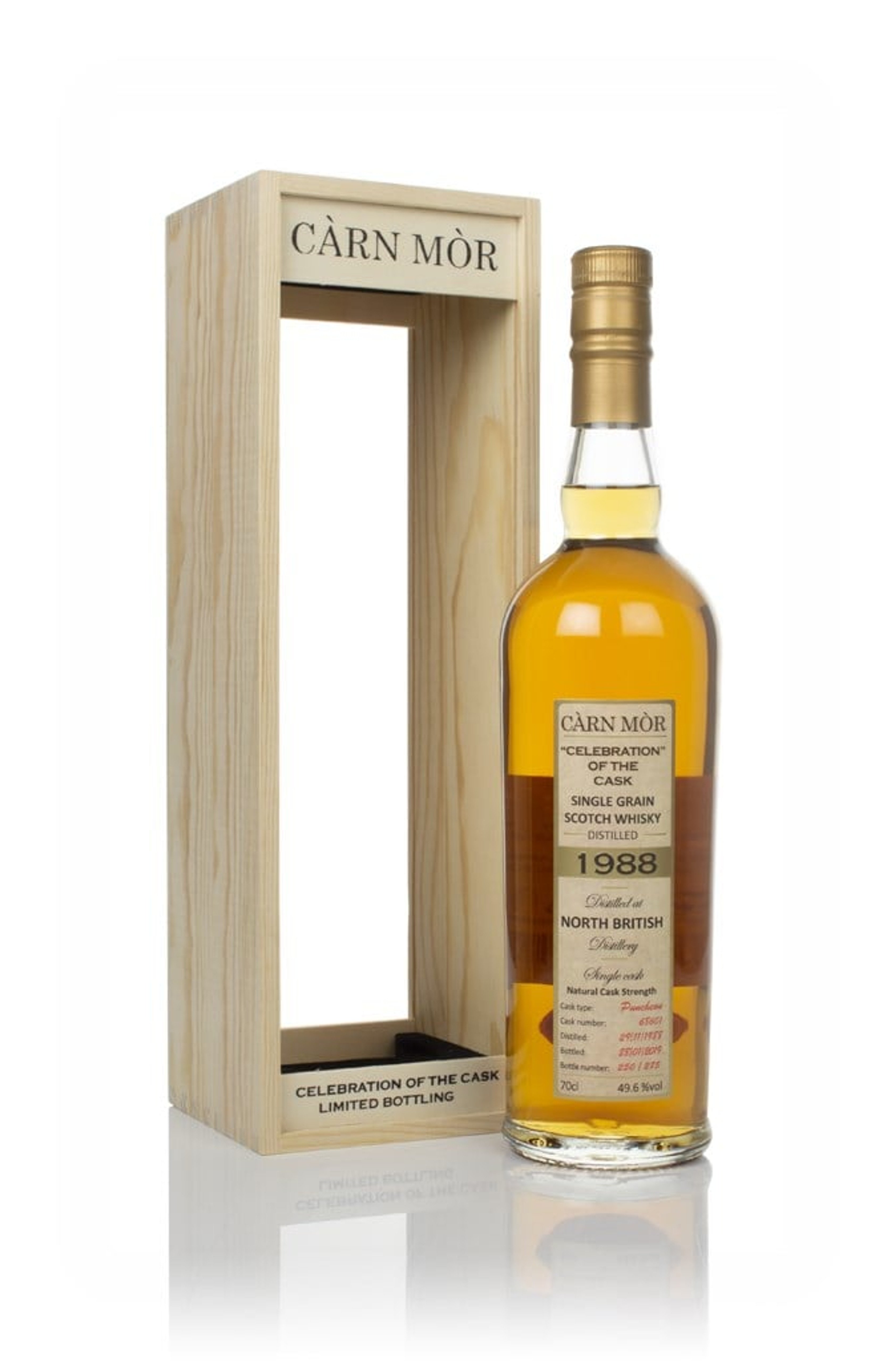 North British 30 Year Old 1988 (cask 68601) - Celebration of the Cask (Càrn Mòr) 70cl