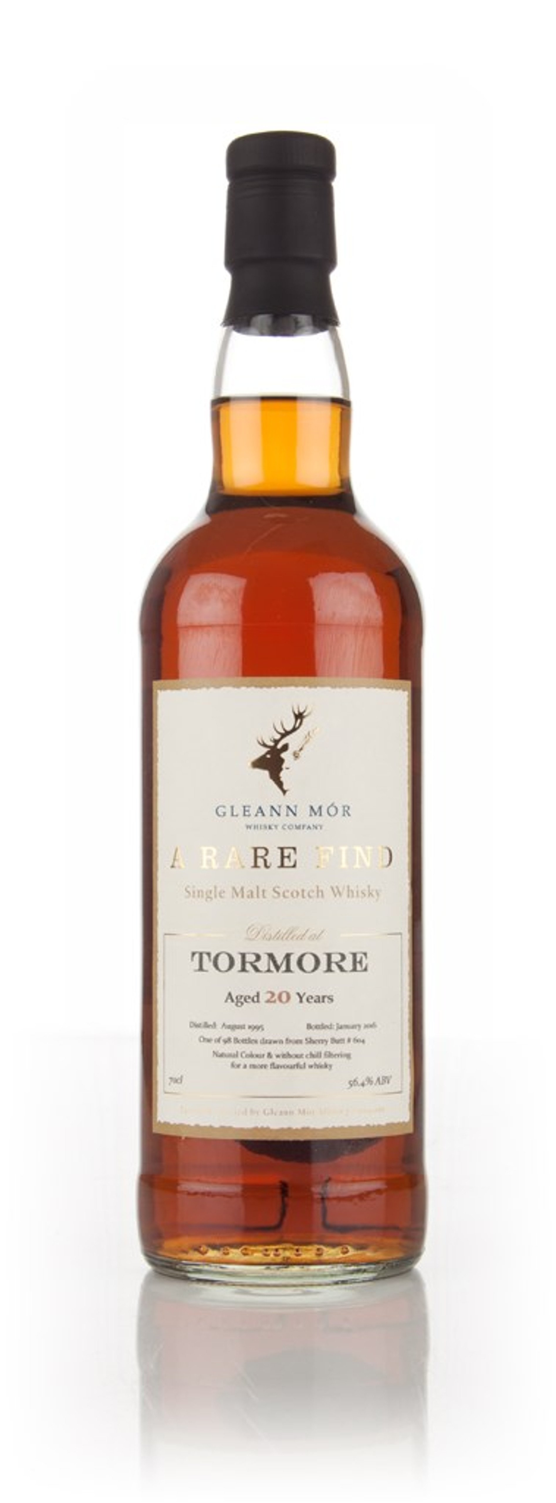 Tormore 20 Year Old 1995 (cask 604) - A Rare Find (Gleann Mór) 70cl