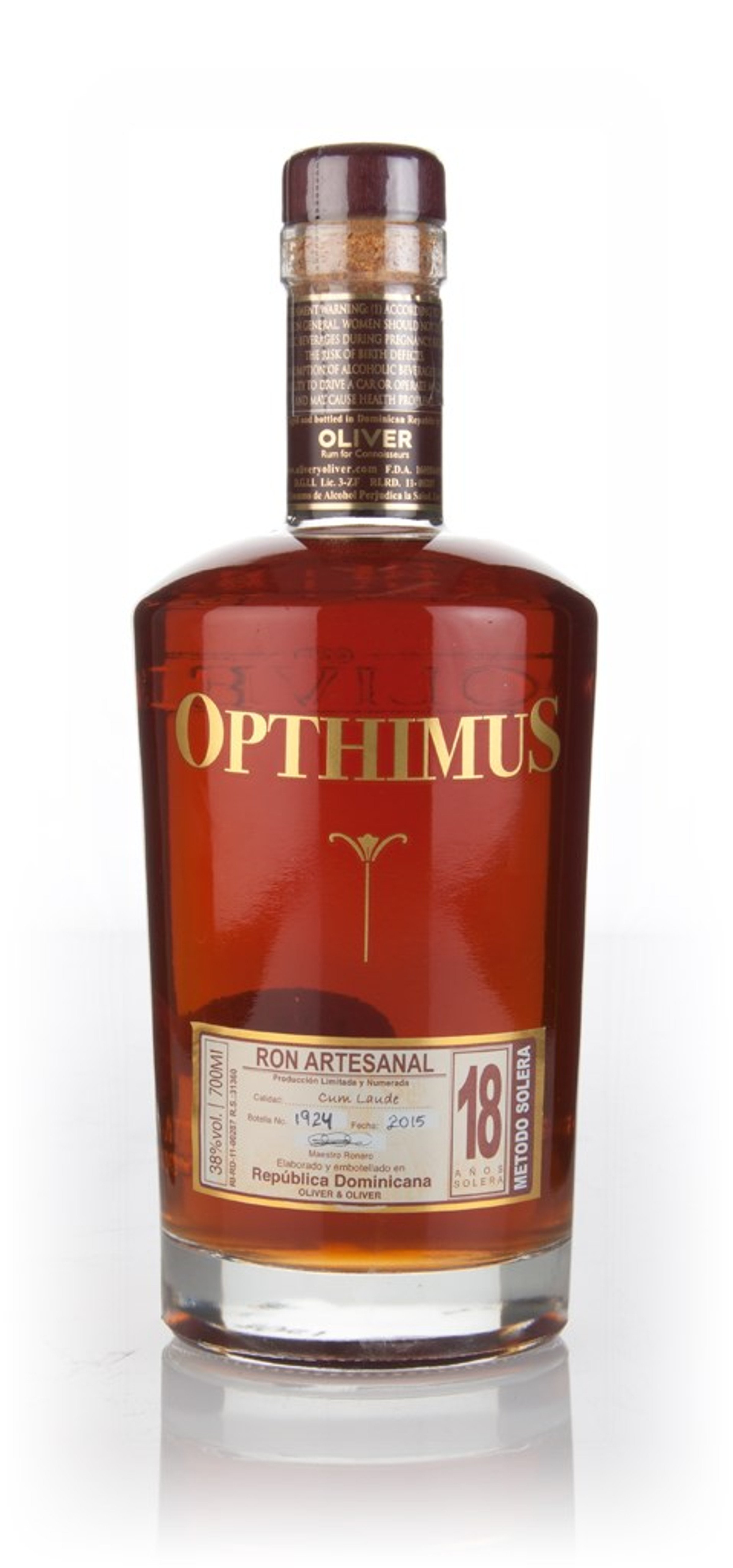 Opthimus 18 Rum 70cl