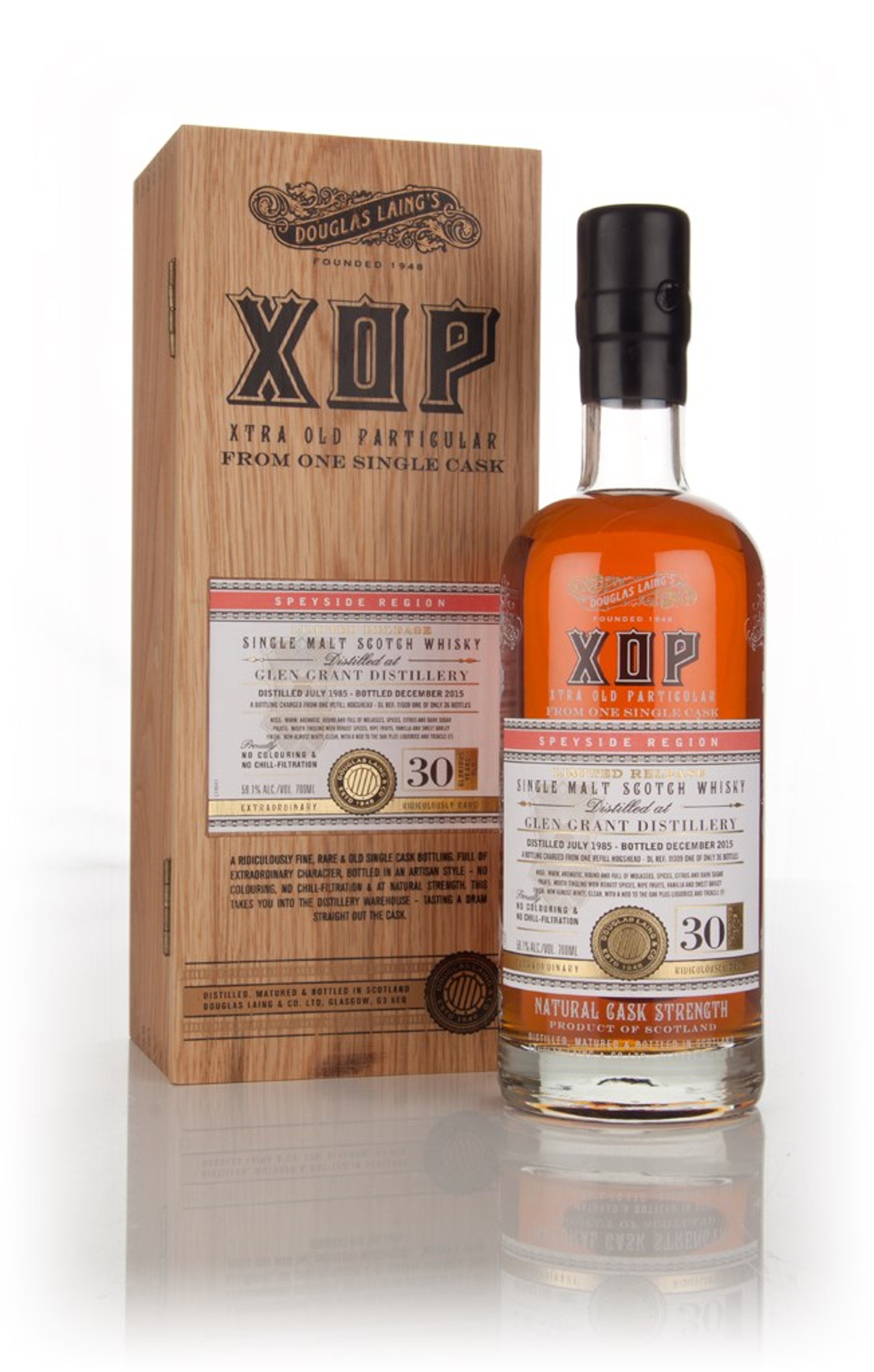 Glen Grant 30 Year Old 1985 (cask 11009) - Xtra Old Particular (Douglas Laing) 70cl