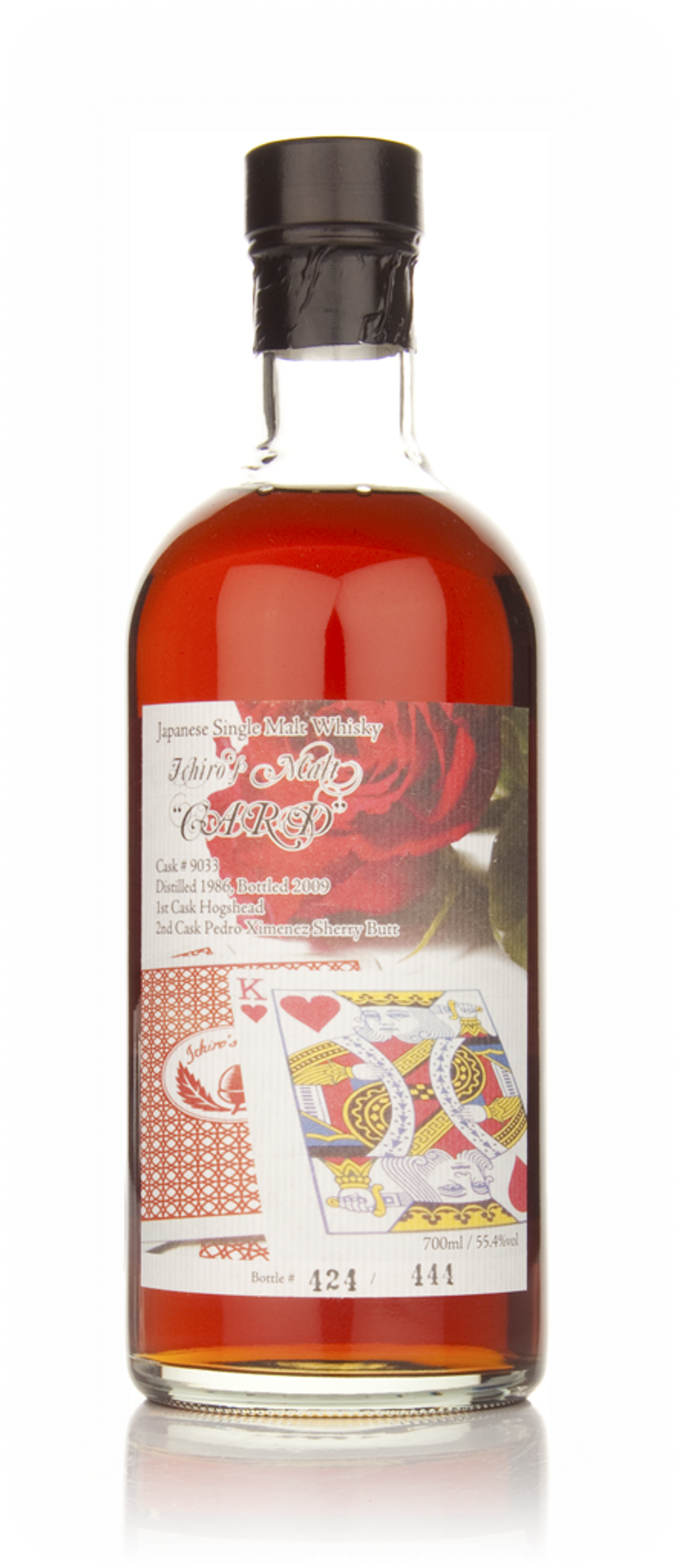 ウイスキー Ichiro's Malt Hanyu Ichiro's Malt Card Series The Coloured Joker 57.7 abv