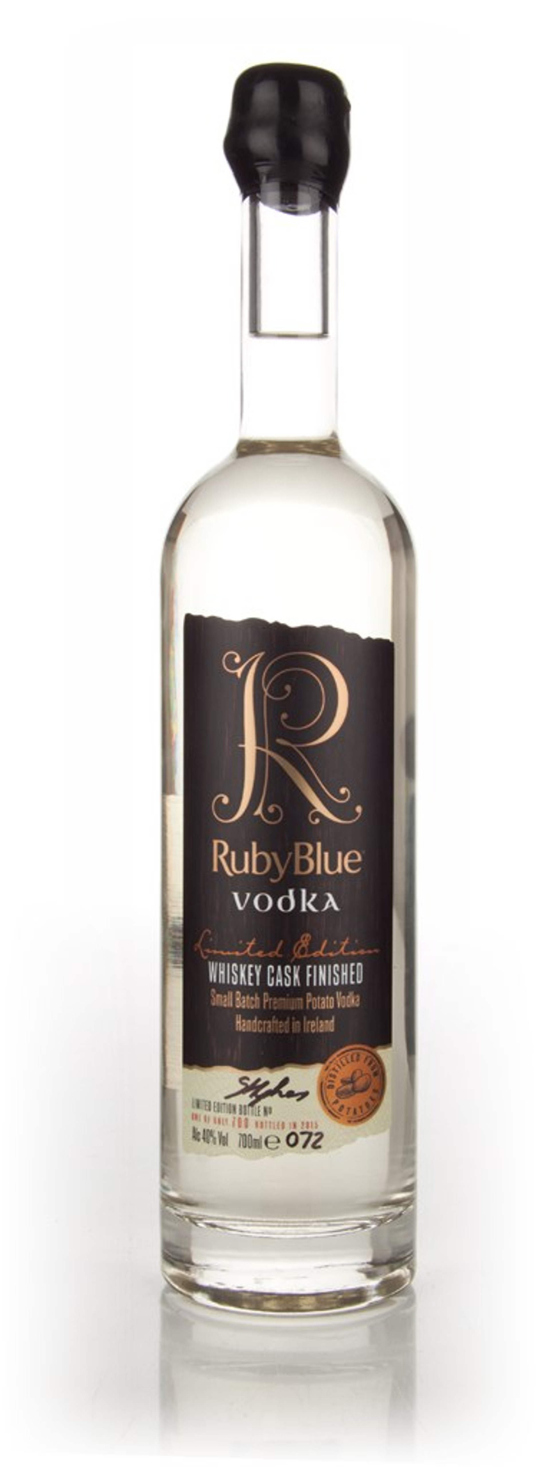 RubyBlue Vodka - Whiskey Cask Finished 70cl