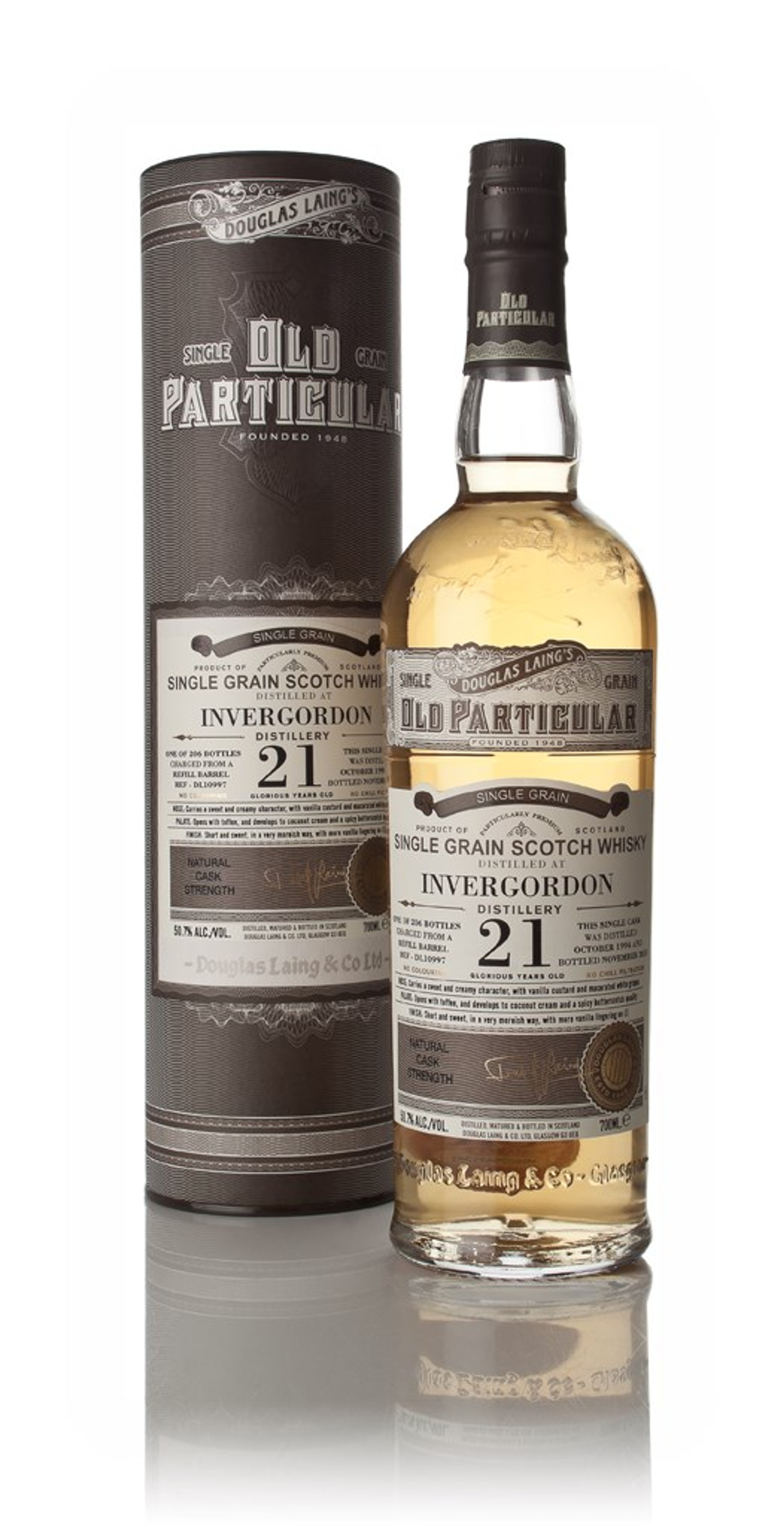 Invergordon 21 Year Old 1994 (cask 10997) - Old Particular (Douglas Laing) 70cl