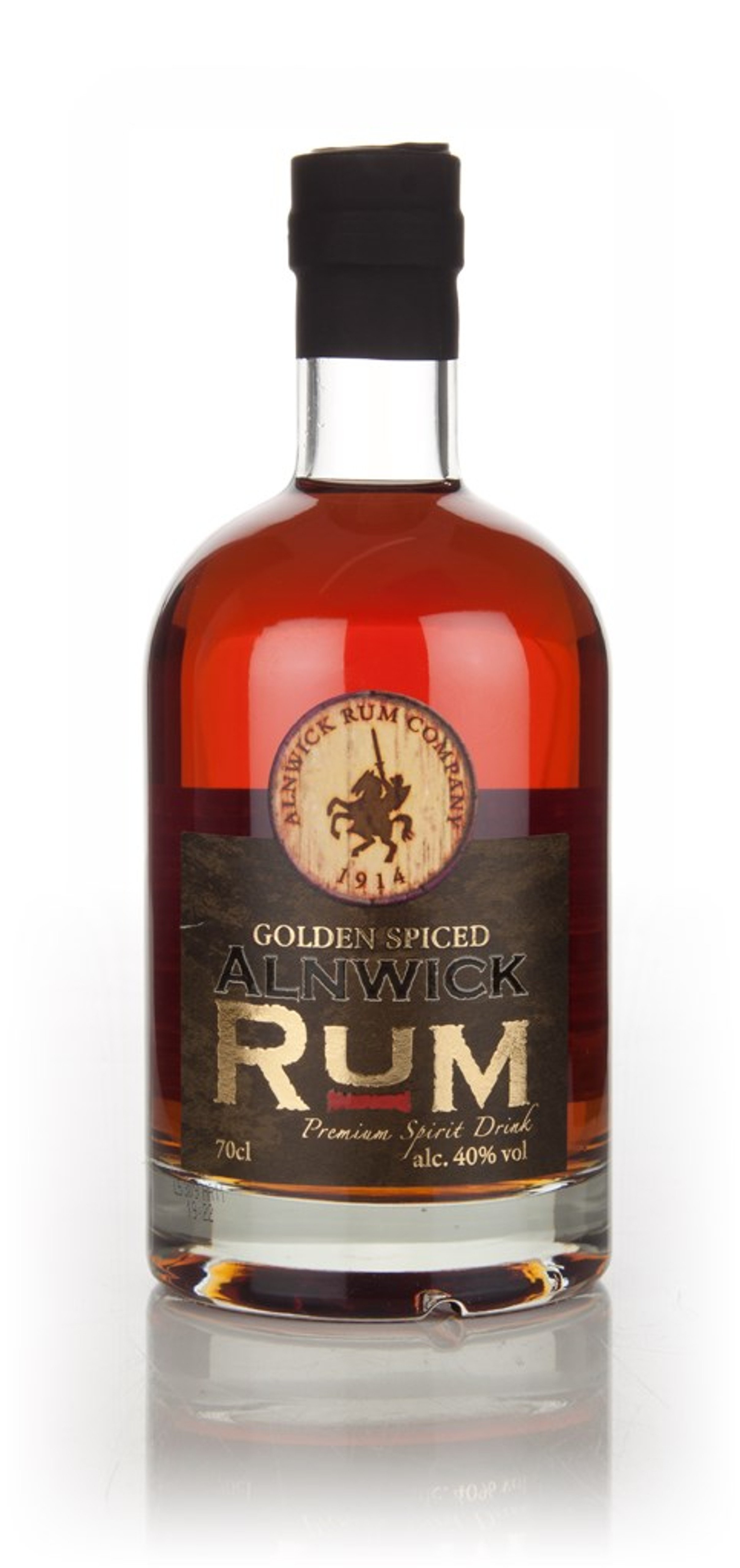 Alnwick Golden Spiced Rum 70cl