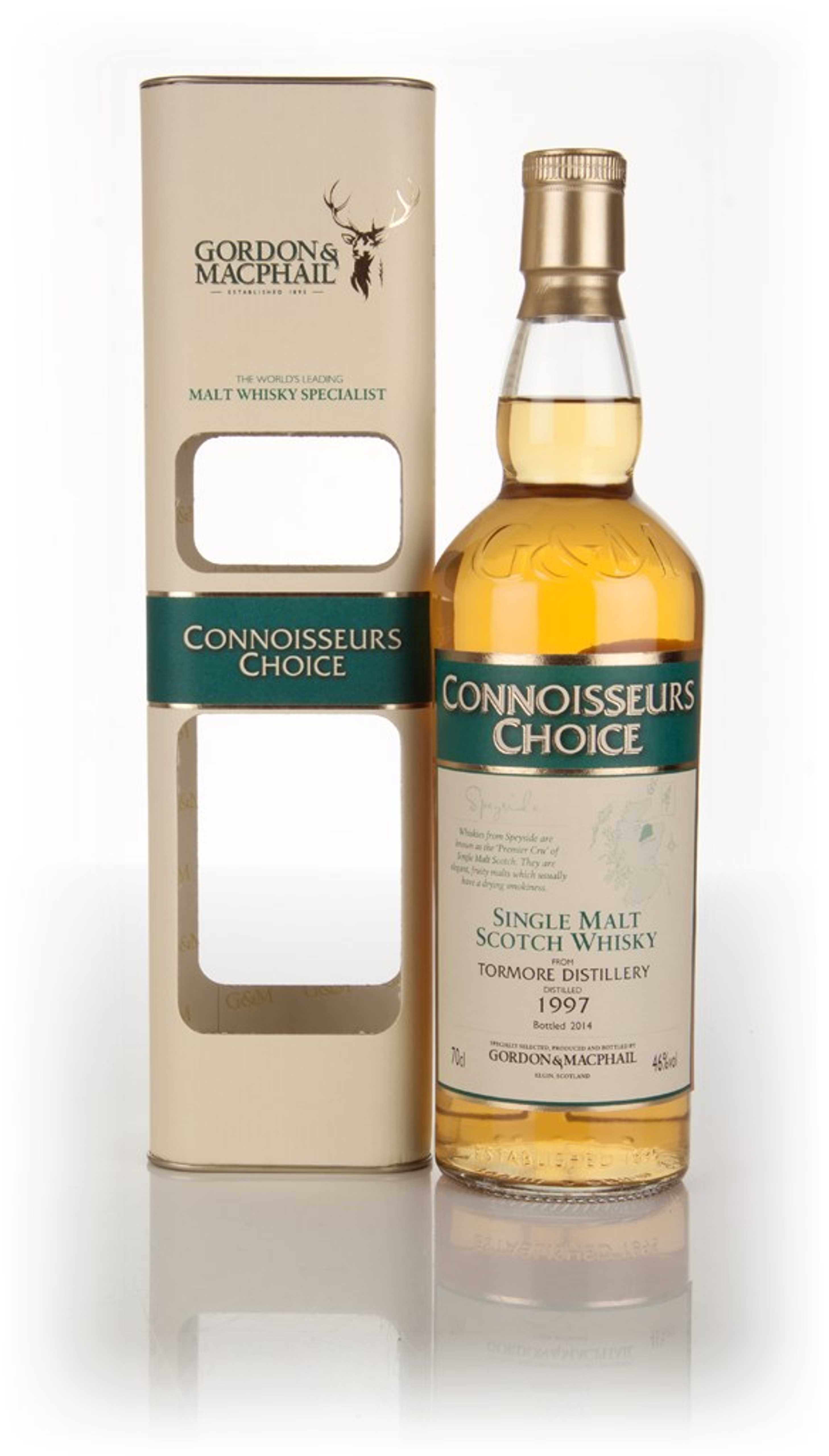 Tormore 1997 (bottled 2014) - Connoisseurs Choice (Gordon & MacPhail) 70cl