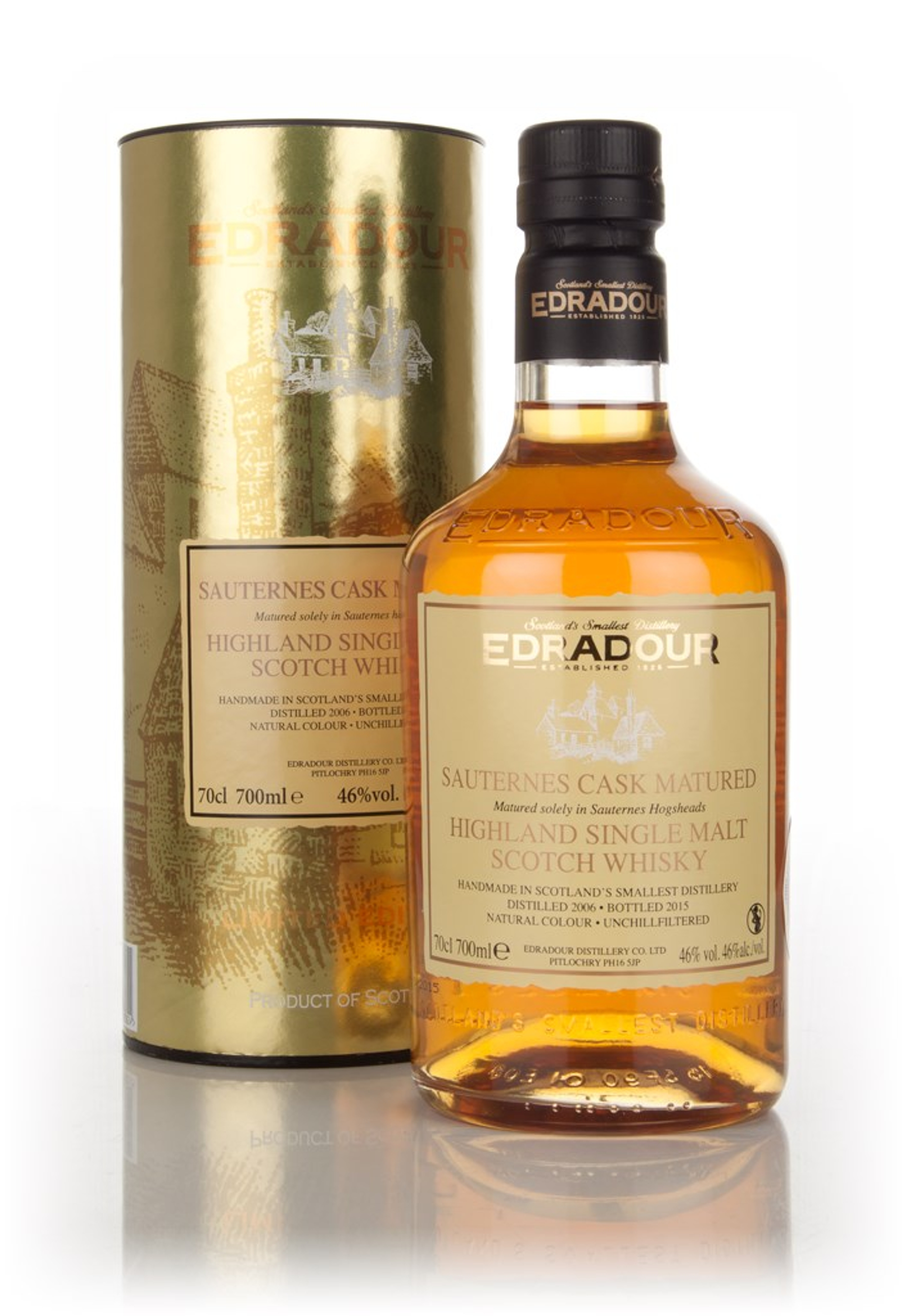 Edradour 2006 (bottled 2015) - Sauternes Cask Matured 70cl