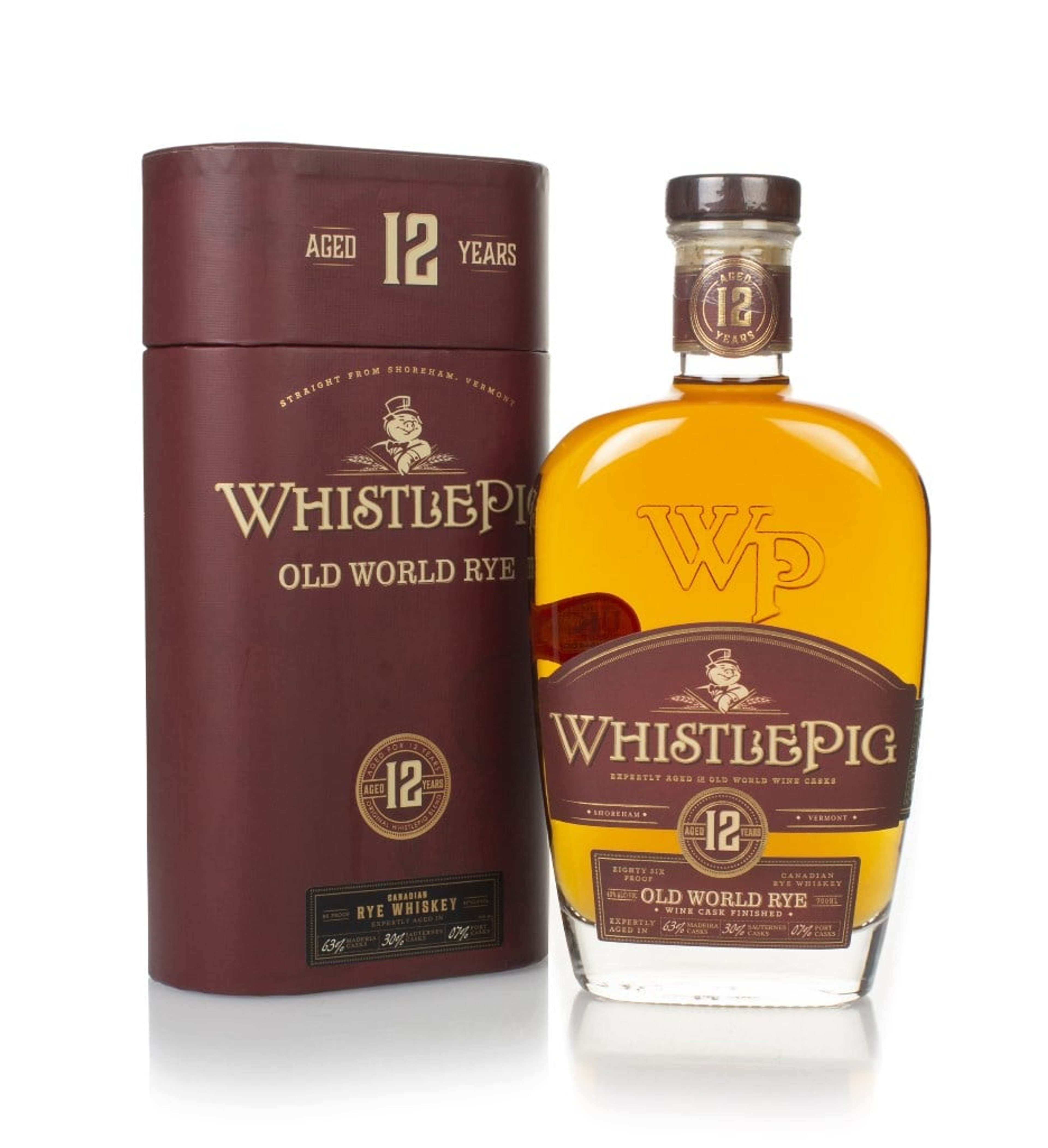 WhistlePig 12 Year Old - Old World 70cl