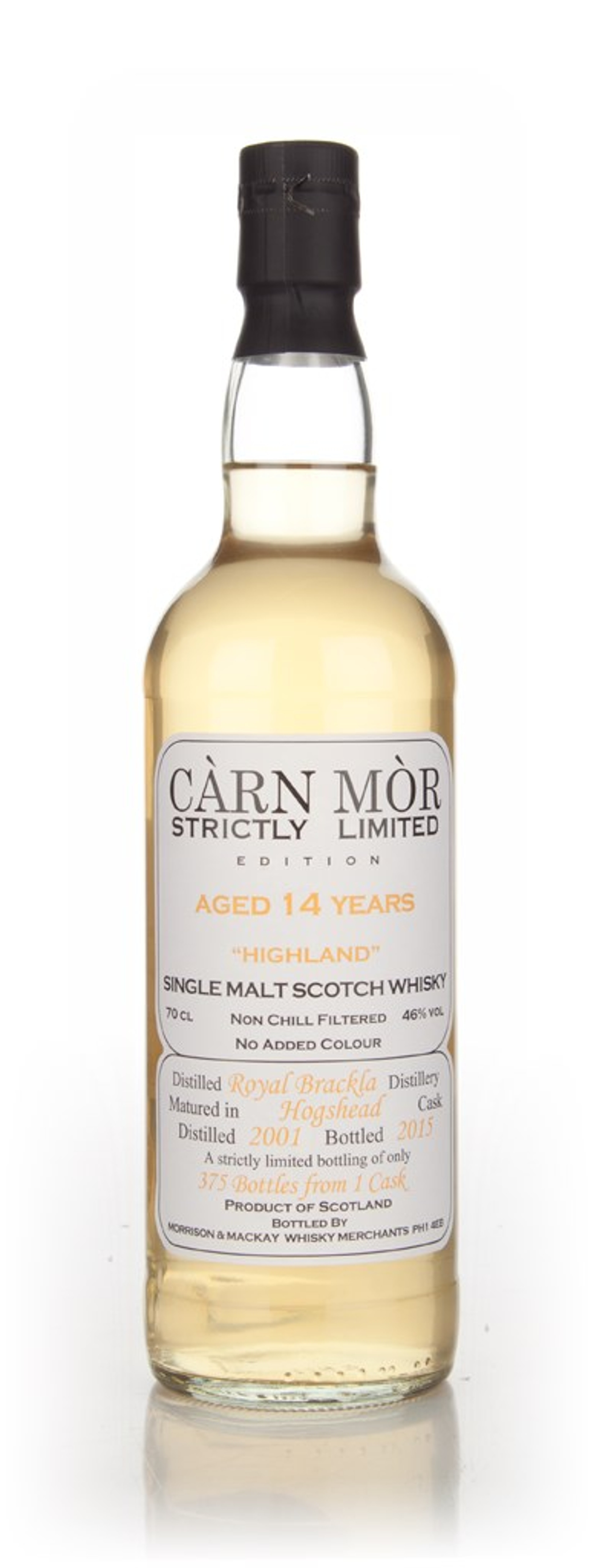 Royal Brackla 14 Year Old 2001 - Strictly Limited (Càrn Mòr) 70cl