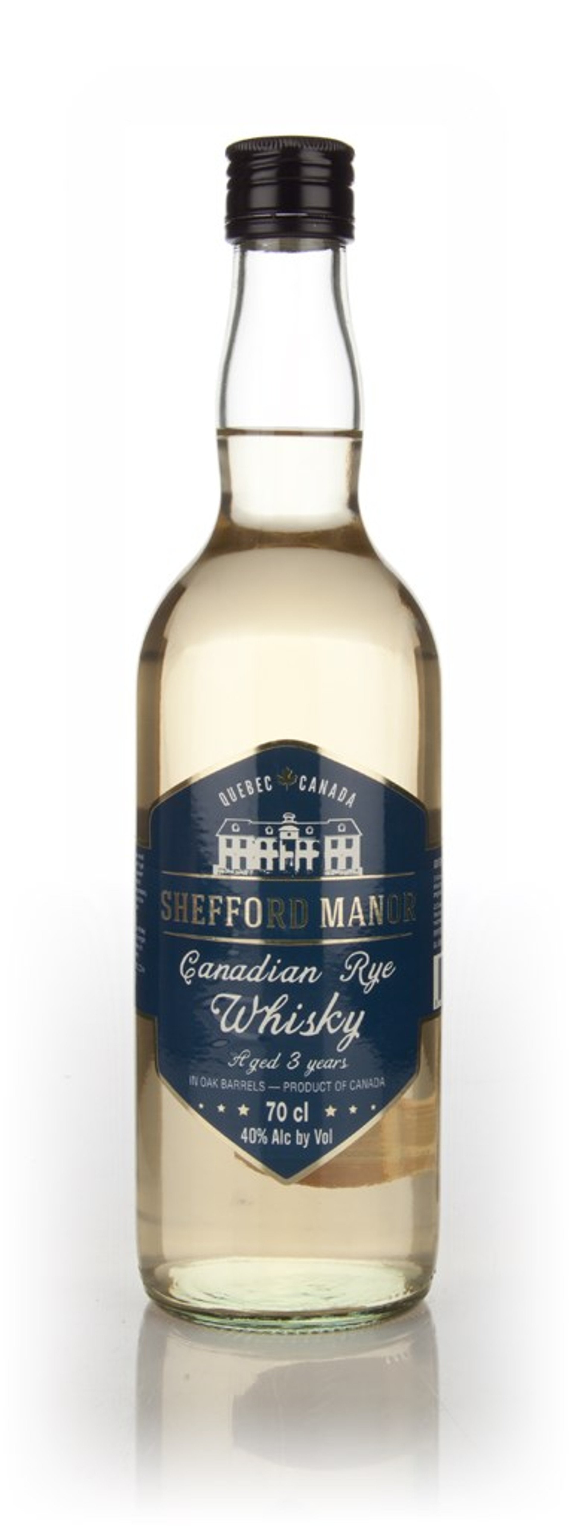 Shefford Manor 3 Year Old Canadian Rye 70cl