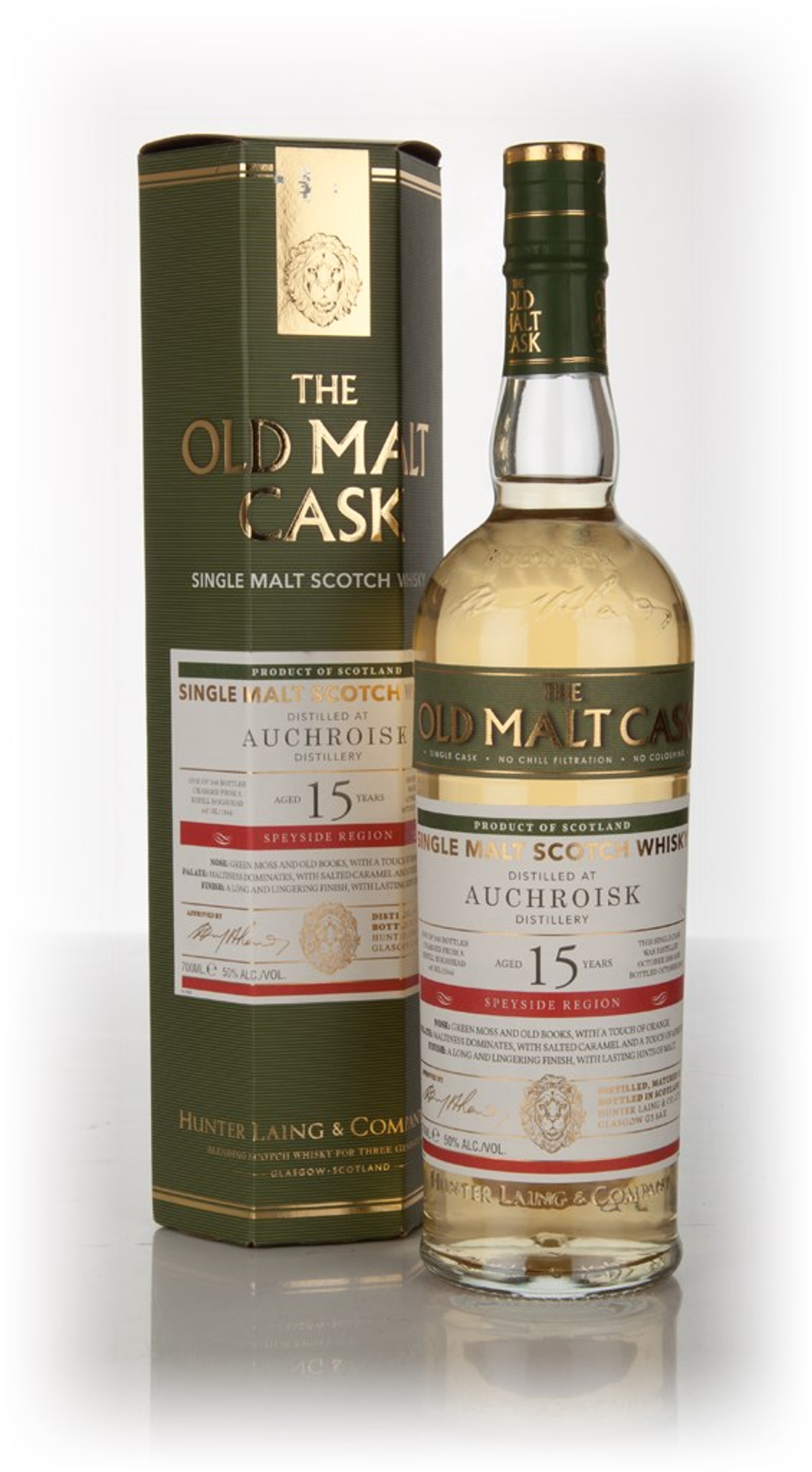 Auchroisk 15 Year Old 2000 (cask 11944) - Old Malt Cask (Hunter Laing) 70cl