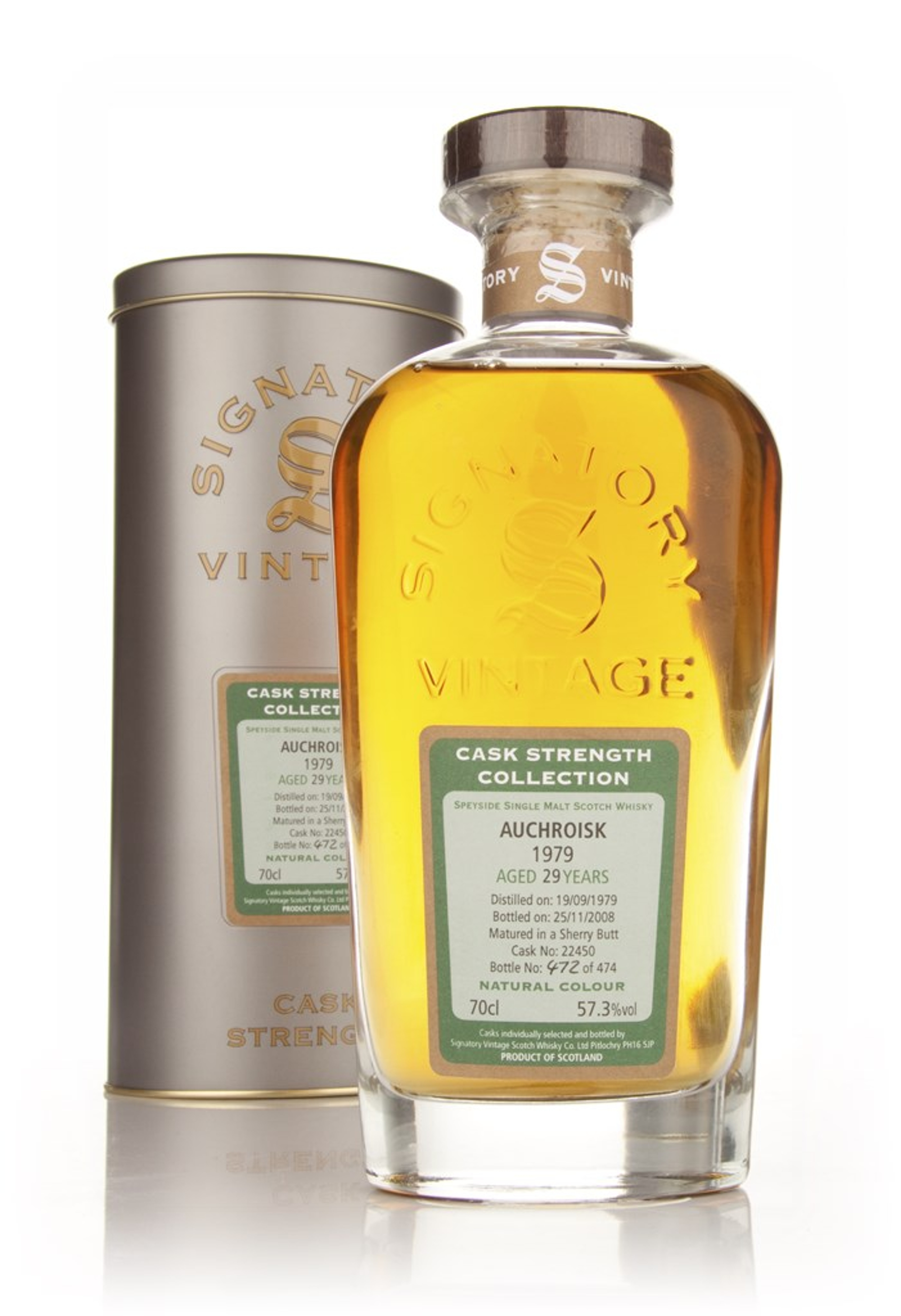 Auchroisk 29 Year Old 1979 - Cask Strength Collection (Signatory) 70cl