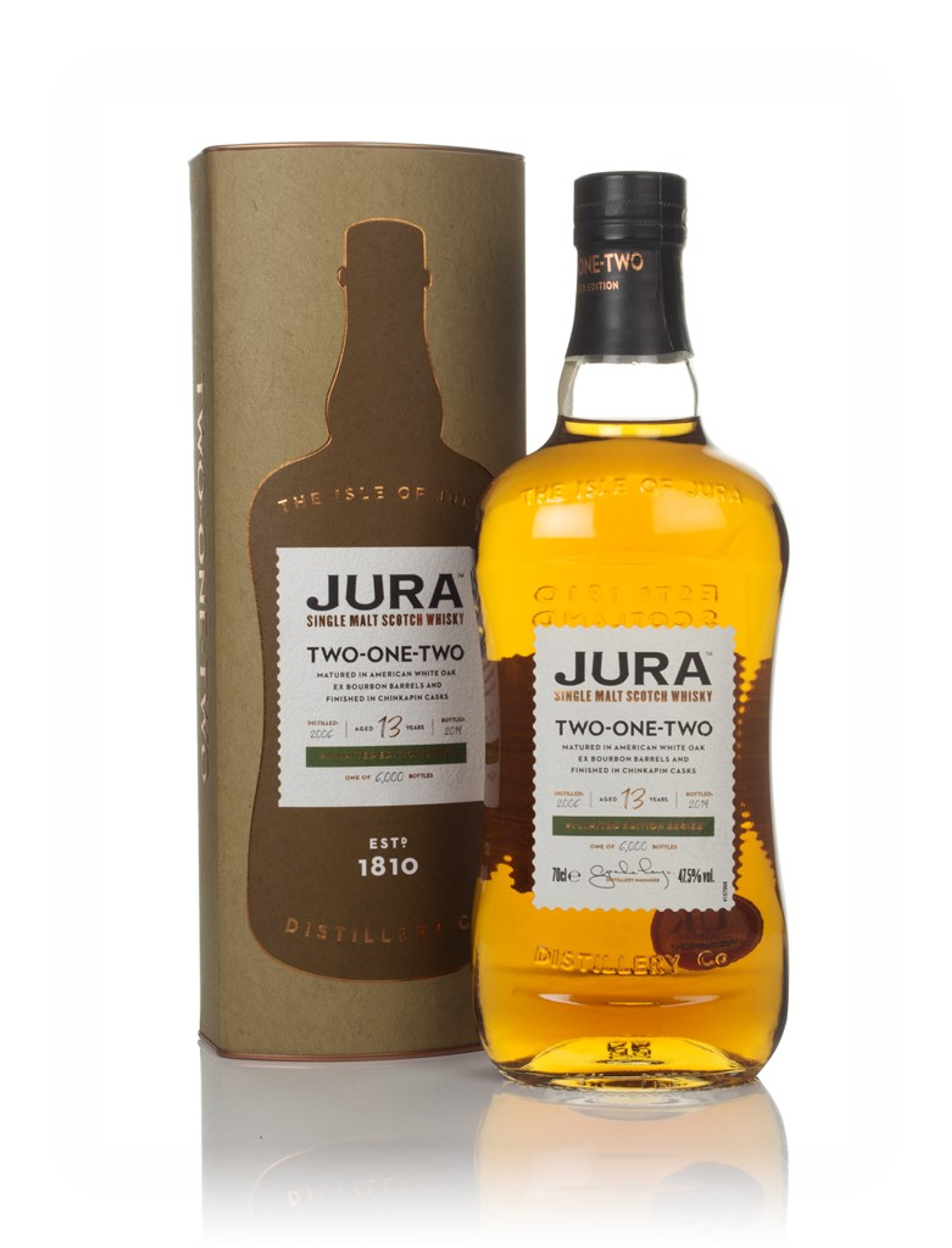 Jura 13 Year Old 2006 Two-One-Two 70cl