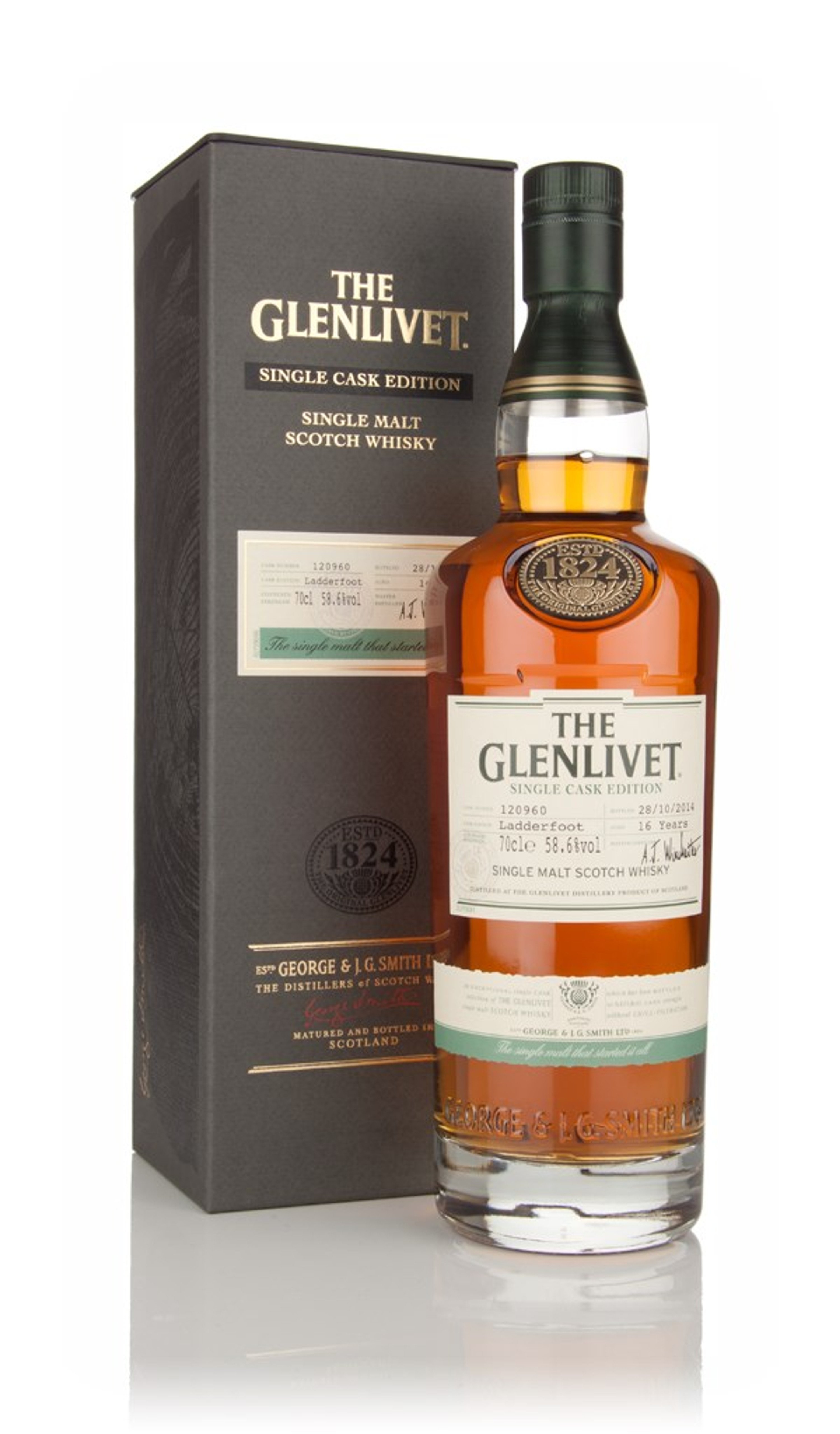 The Glenlivet 16 Year Old Ladderfoot - Single Cask Edition 70cl