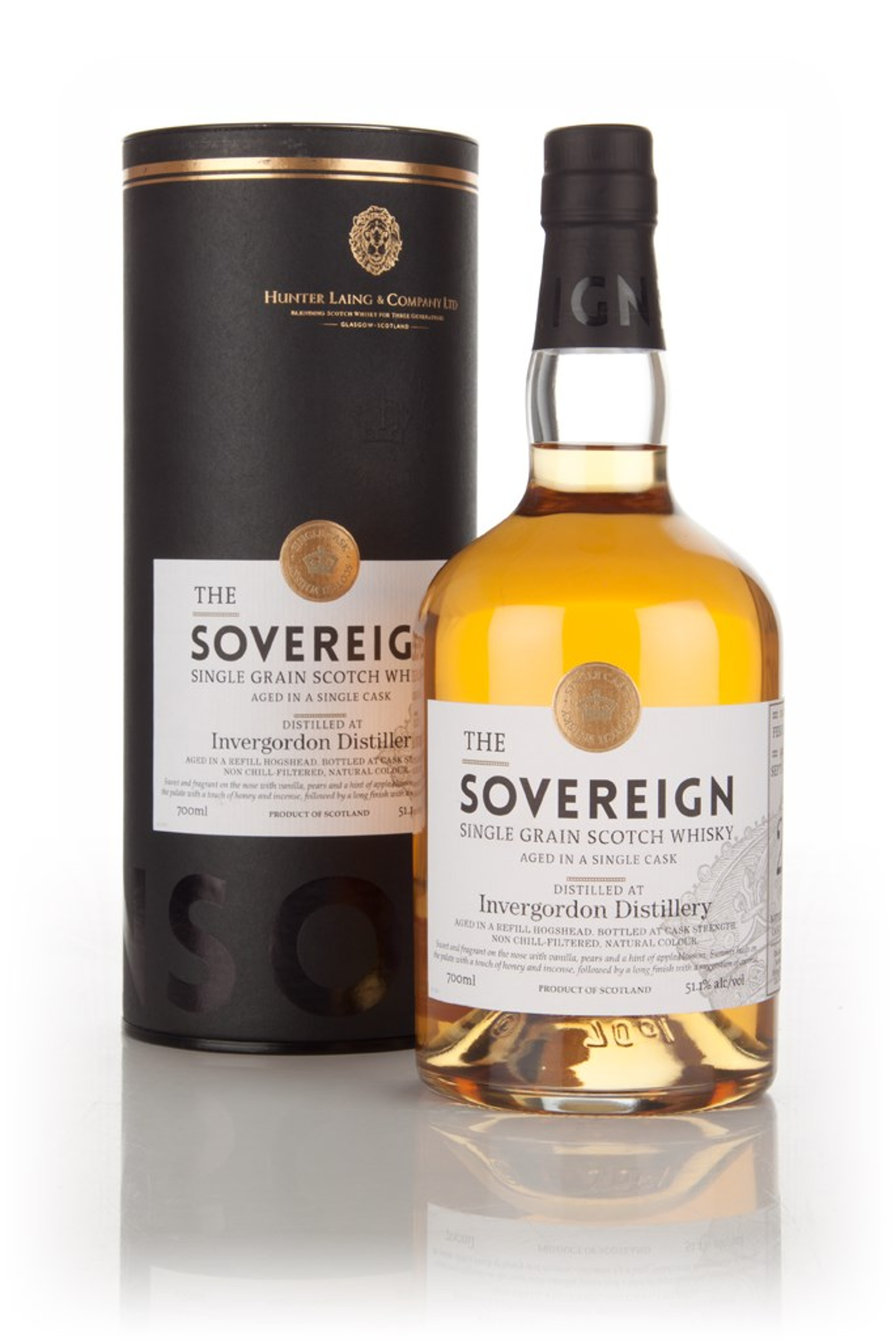 Invergordon 27 Year Old 1988 (cask 11853) - The Sovereign (Hunter Laing) 70cl