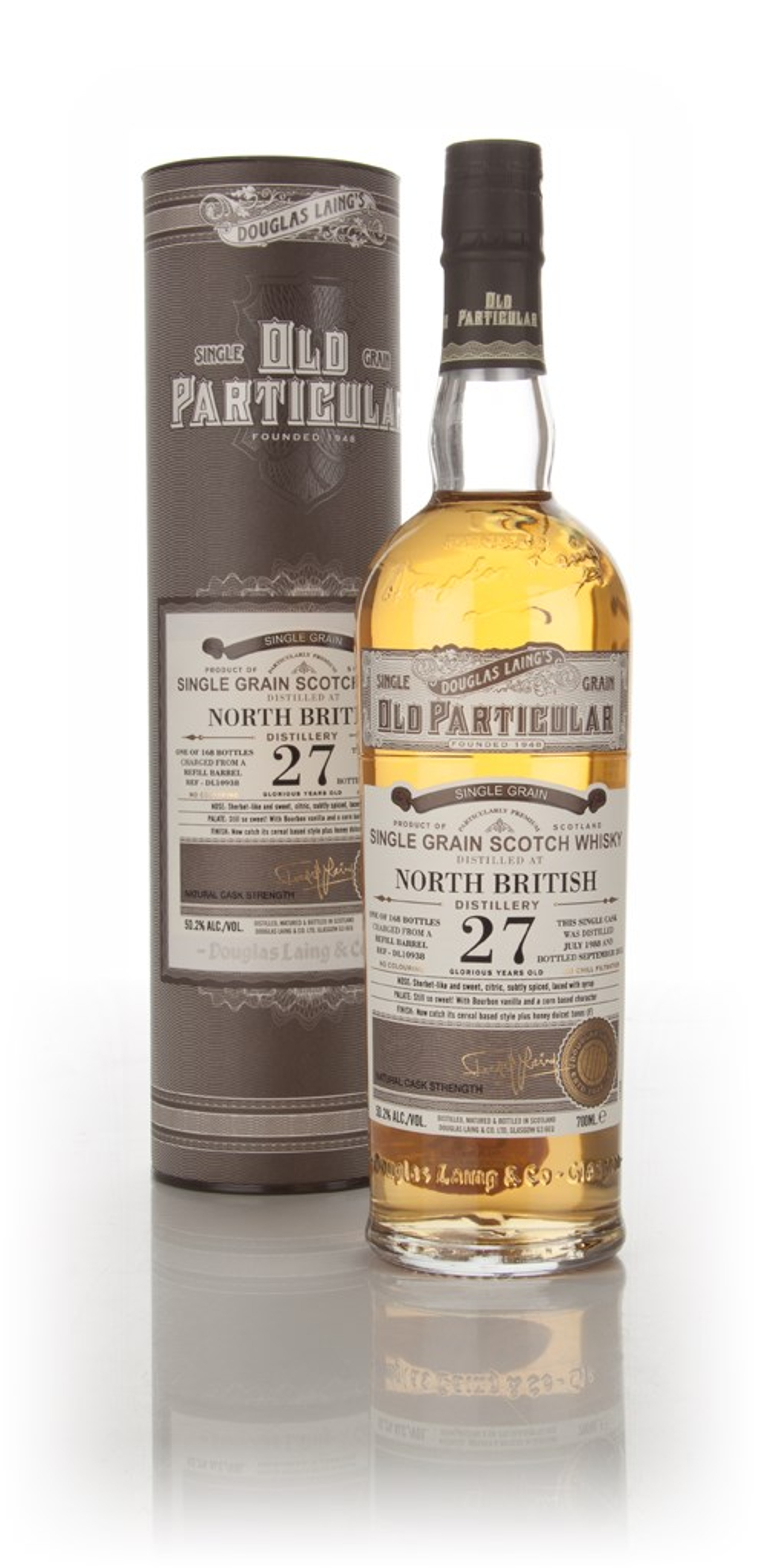North British 27 Year Old 1988 (cask 10938) - Old Particular (Douglas Laing) 70cl