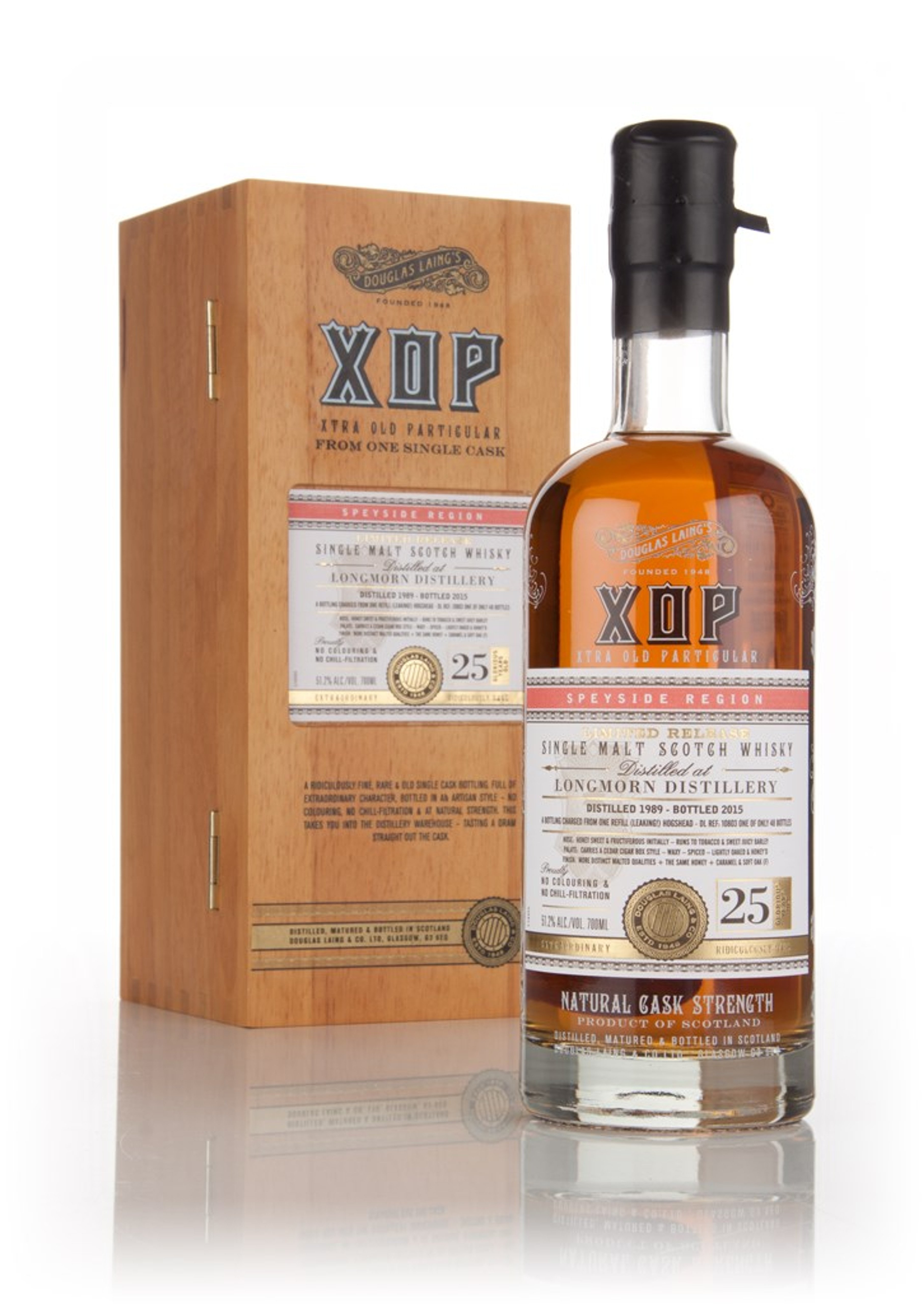 Longmorn 25 Year Old 1989 (cask 10803) - Xtra Old Particular (Douglas Laing) 70cl