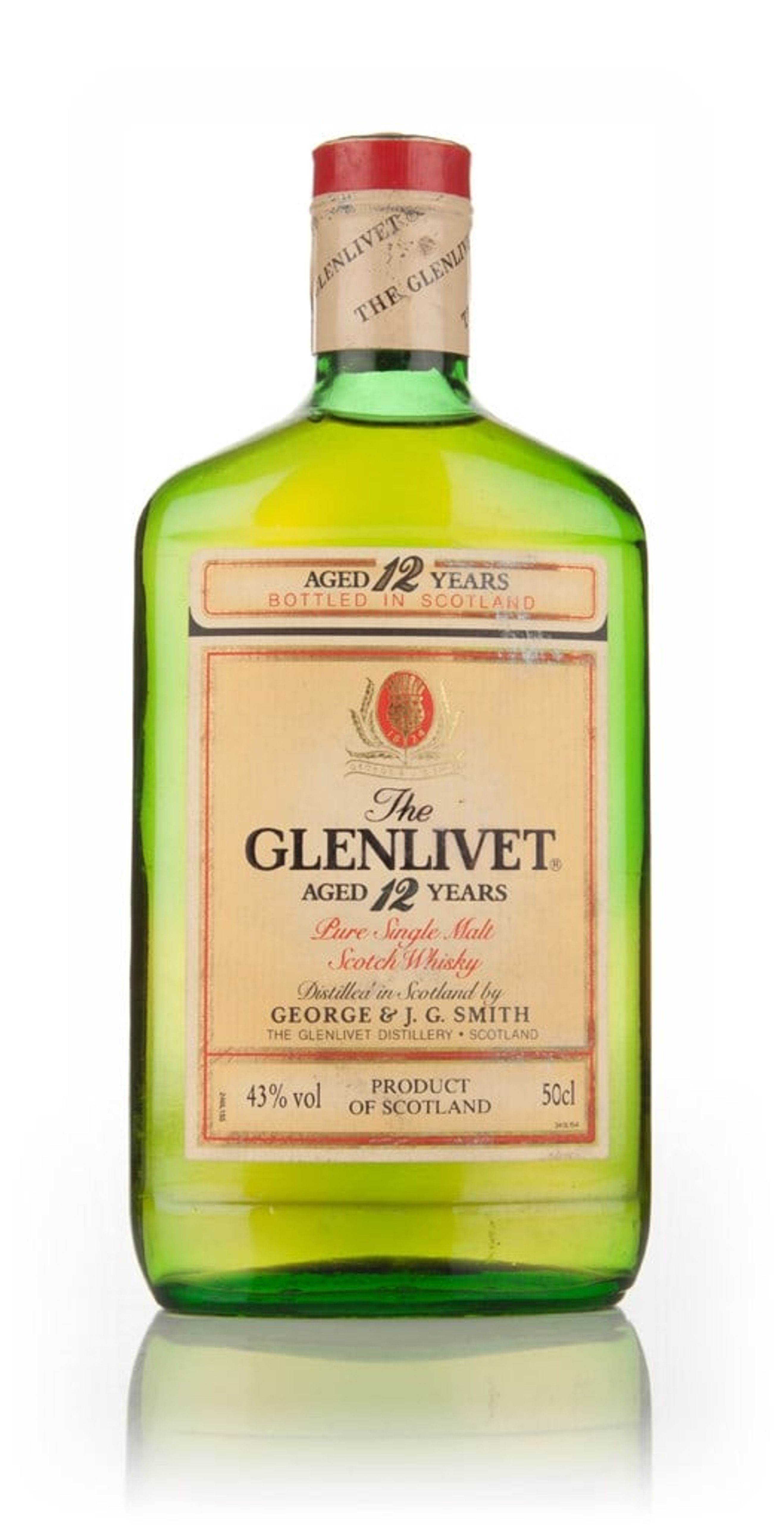 Glenlivet 12 Year Old 50cl - 1980s