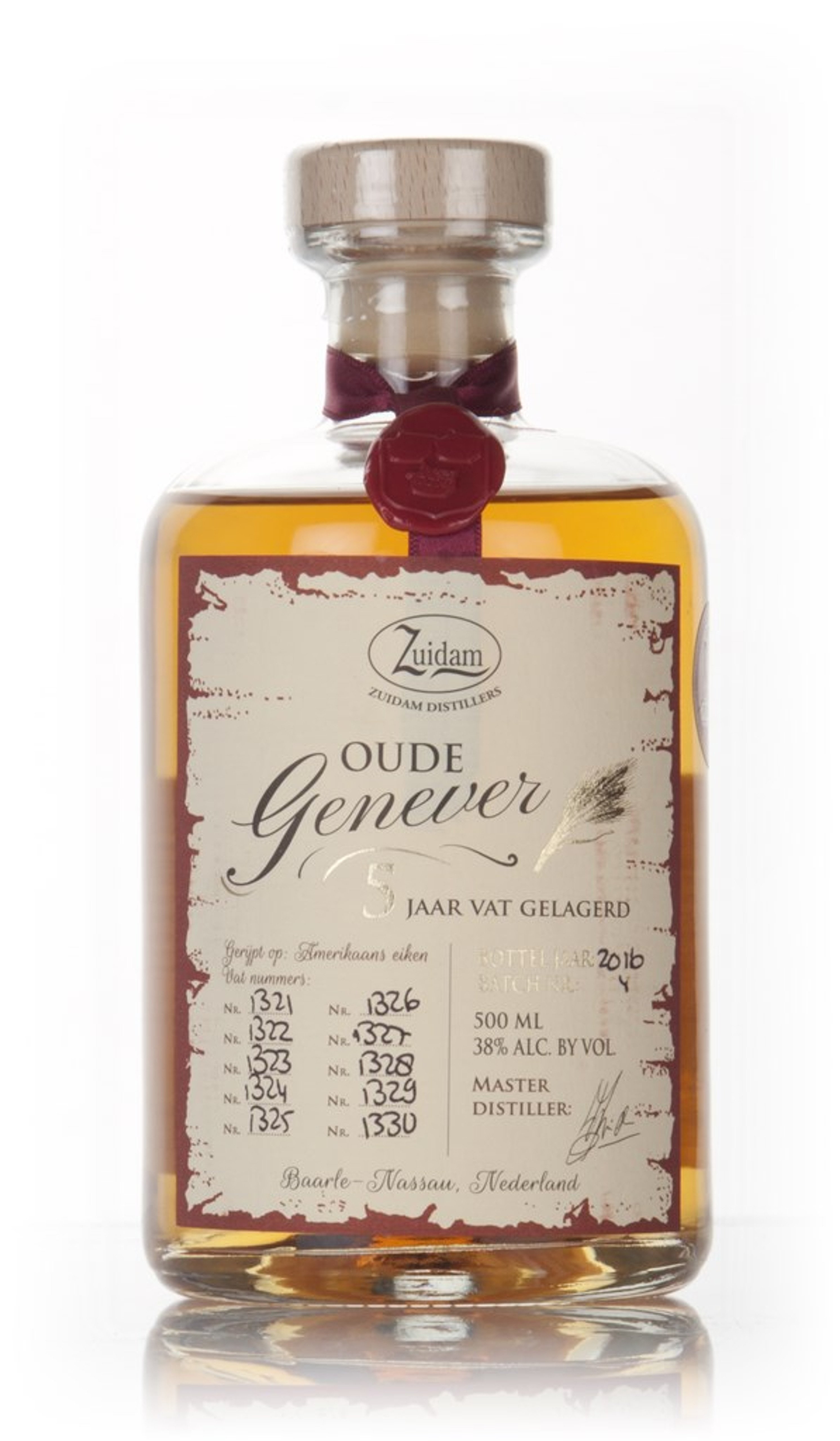 Zuidam 5 Year Old Zeer Oude Genever  50cl