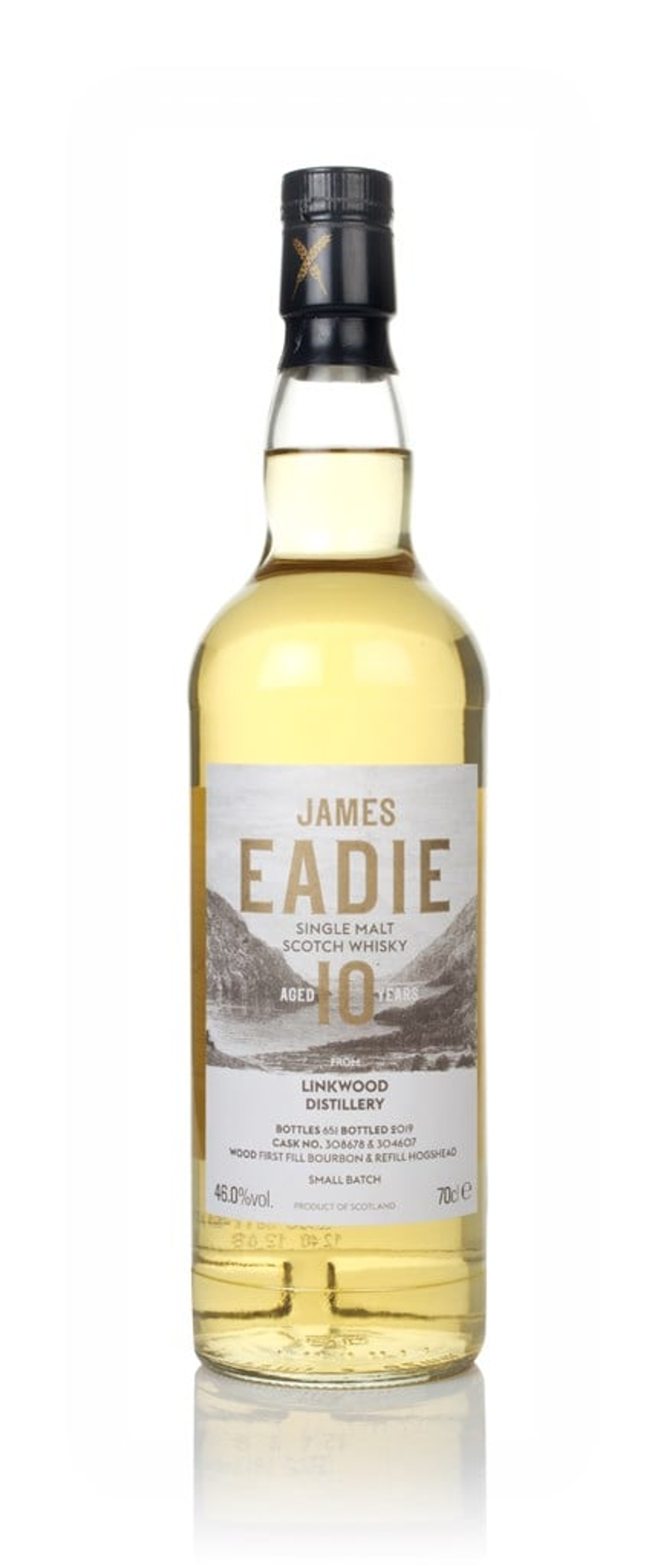 Linkwood 10 Year Old (casks 308678 & 304607) - Small Batch (James Eadie) 70cl