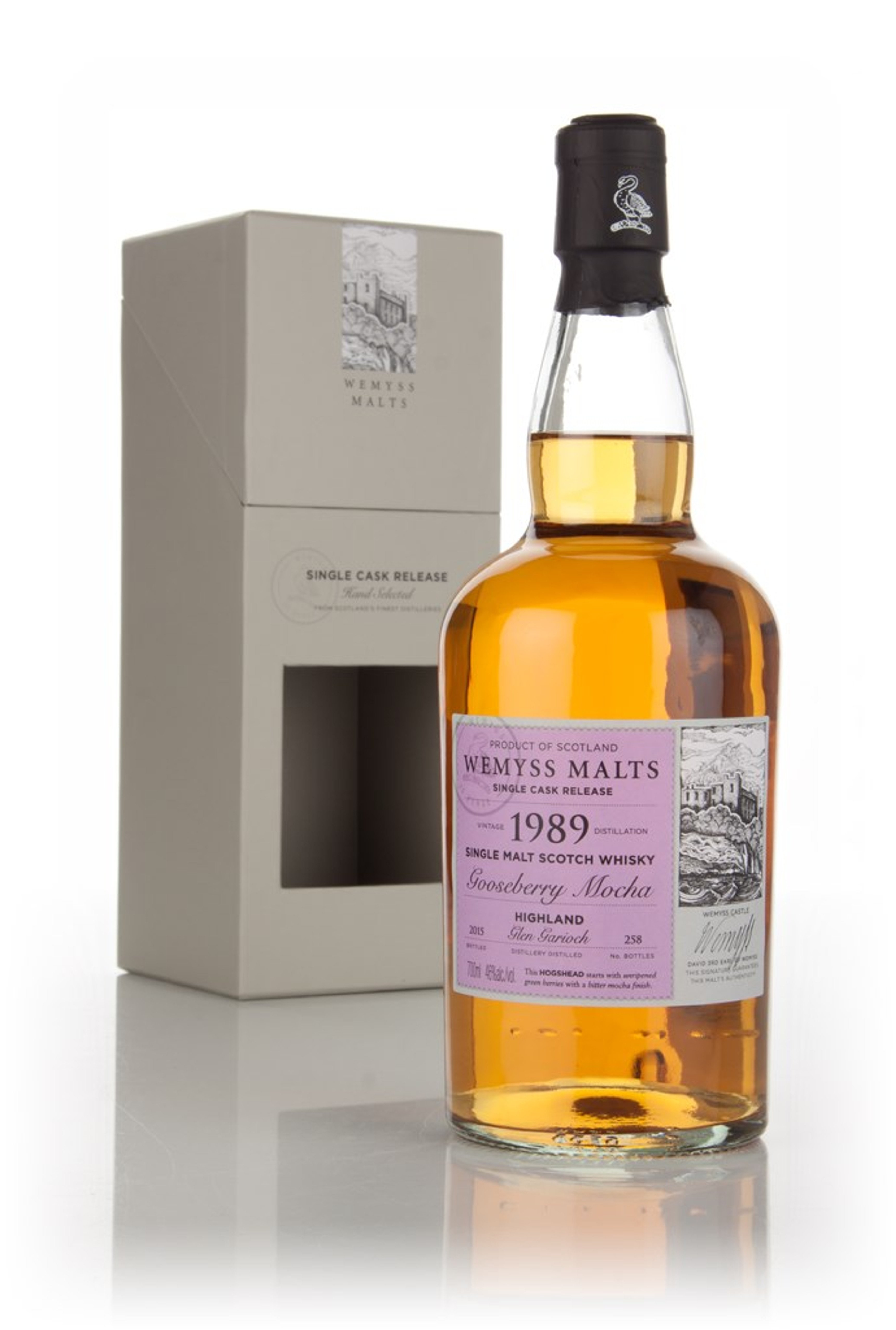 Gooseberry Mocha 1989 (bottled 2015) - Wemyss Malts (Glen Garioch) 70cl