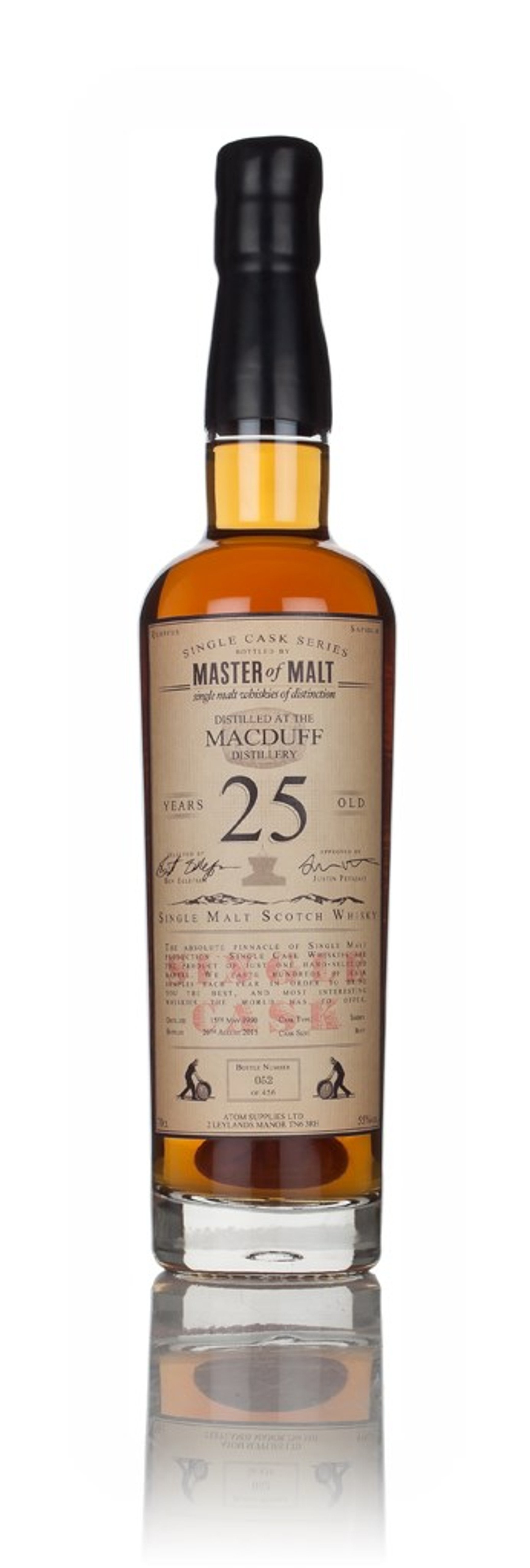 Macduff 25 Year Old 1990 - Single Cask (Master of Malt) 70cl