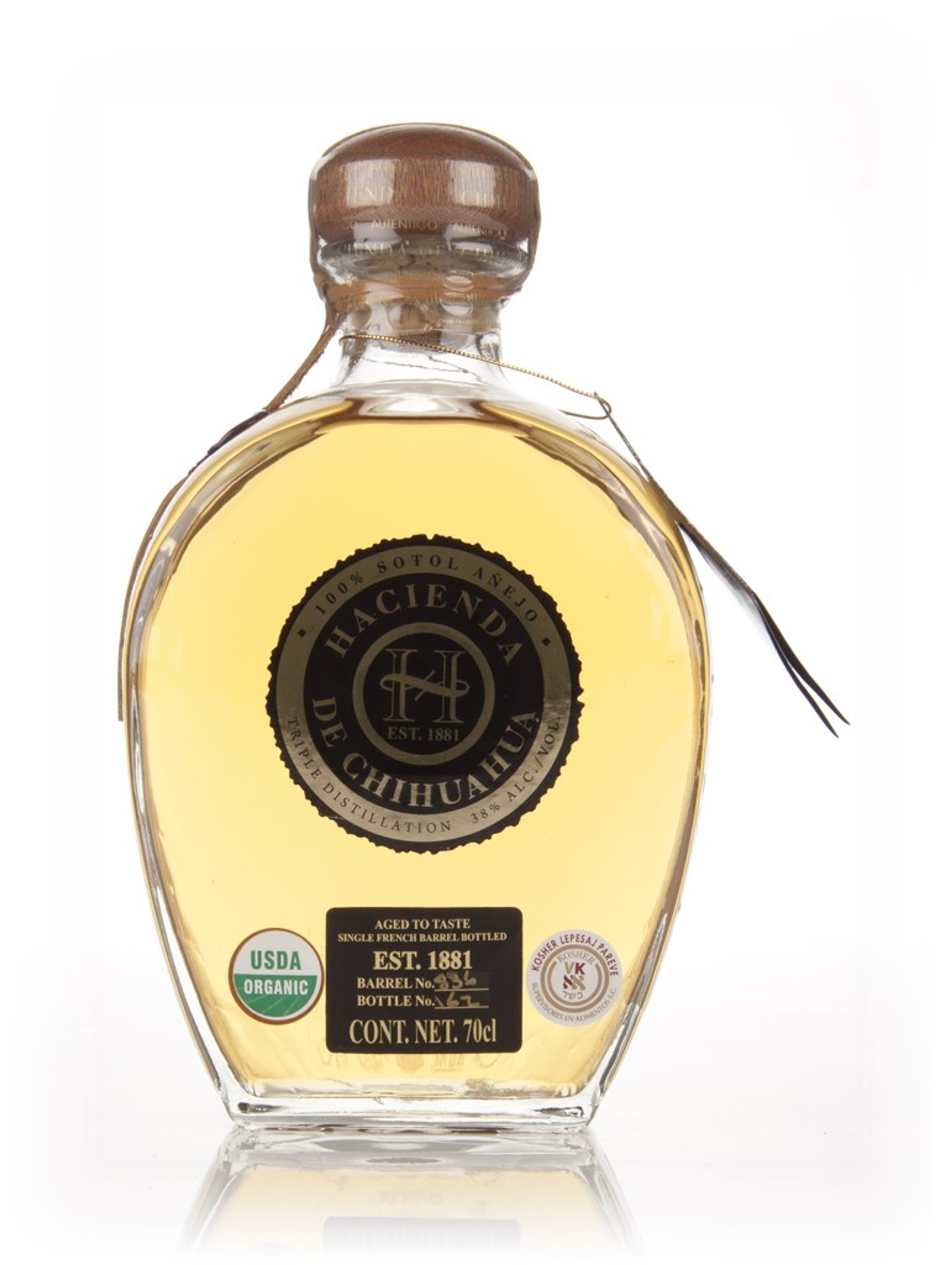 Hacienda de Chihuahua Añejo Sotol 70cl