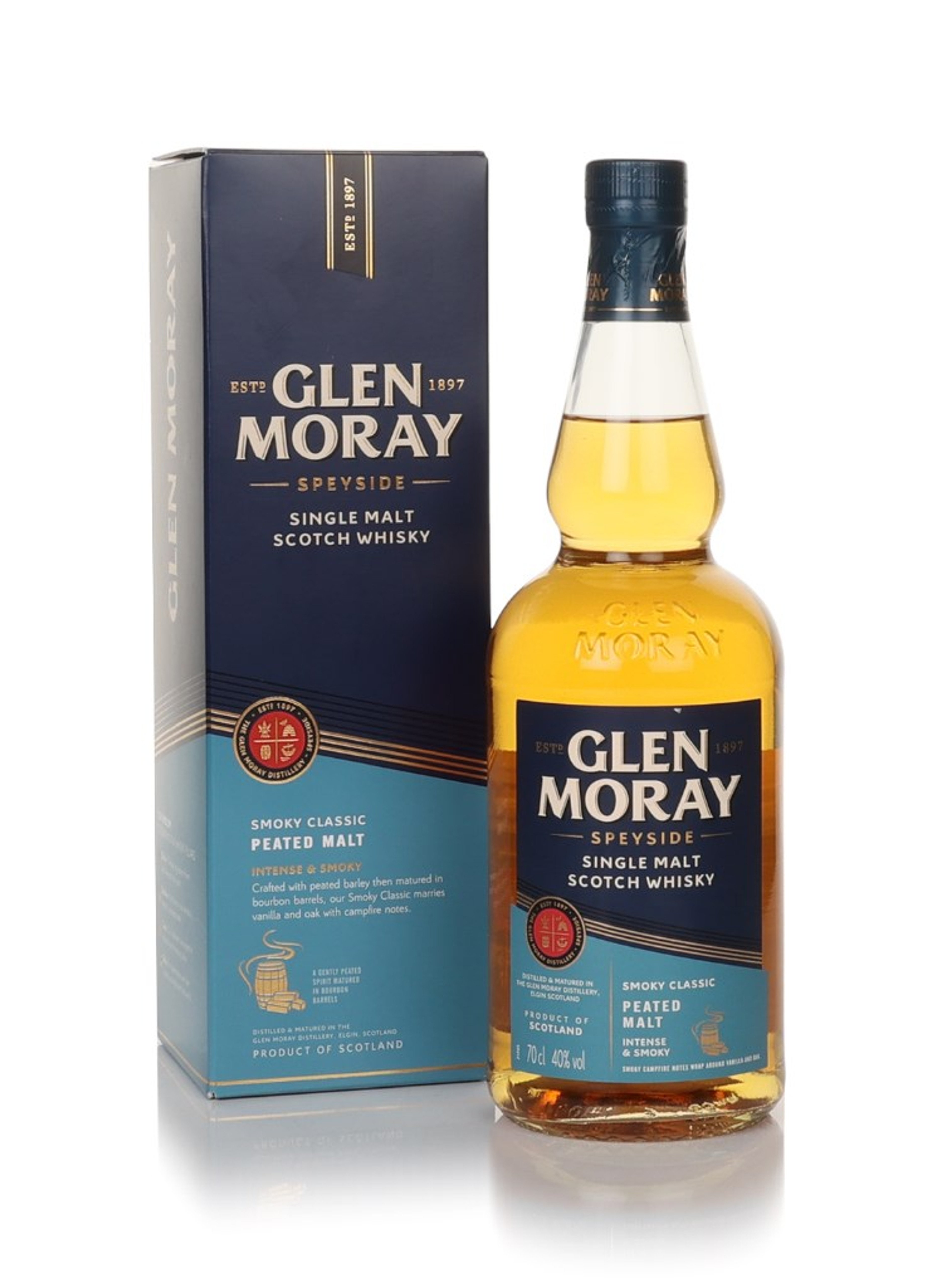 Glen Moray Peated - Elgin Classic 70cl