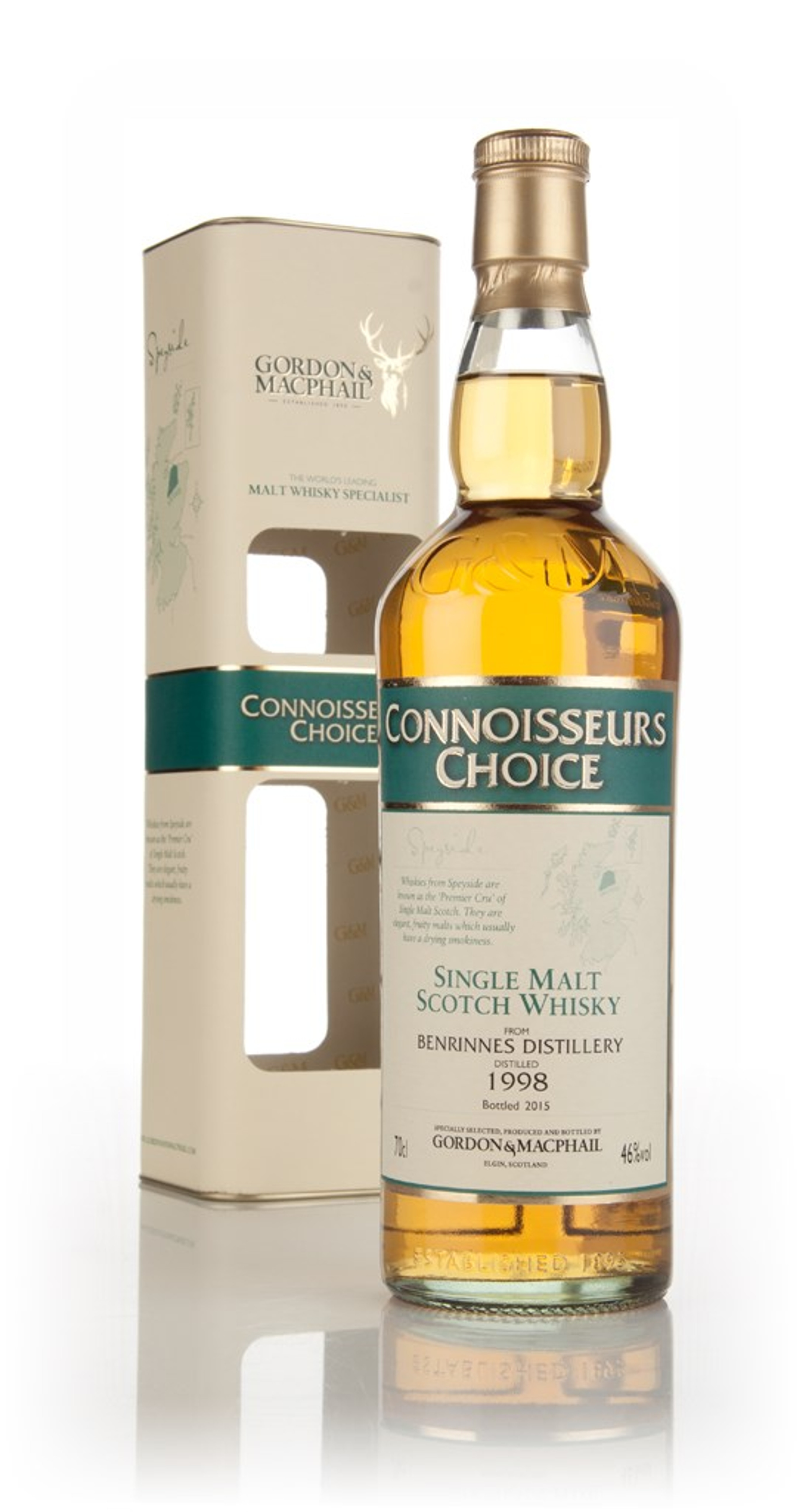 Benrinnes 1998 (bottled 2015) - Connoisseurs Choice (Gordon & MacPhail) 70cl