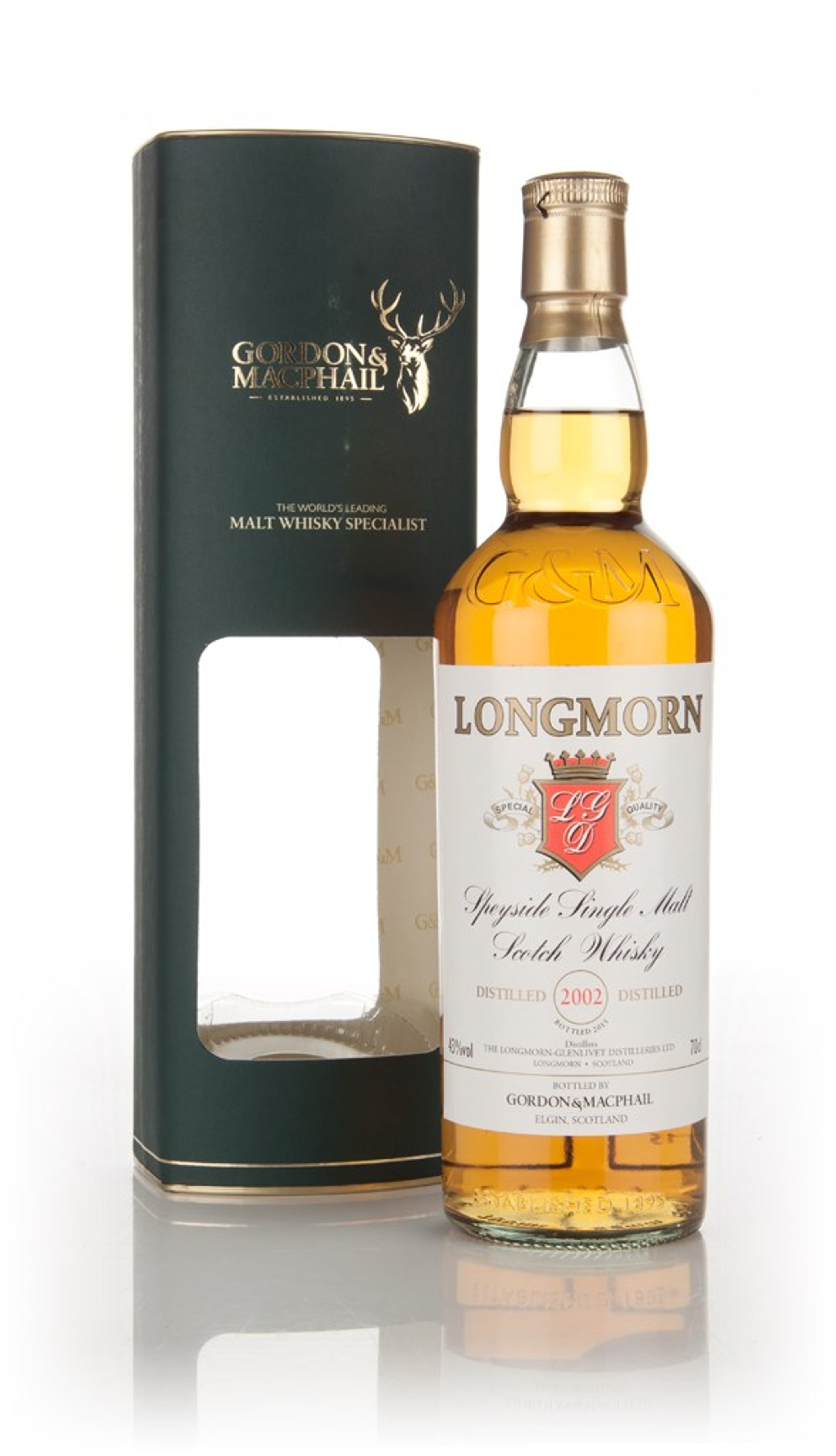 Longmorn 2002 (bottled 2015) - Gordon & MacPhail 70cl