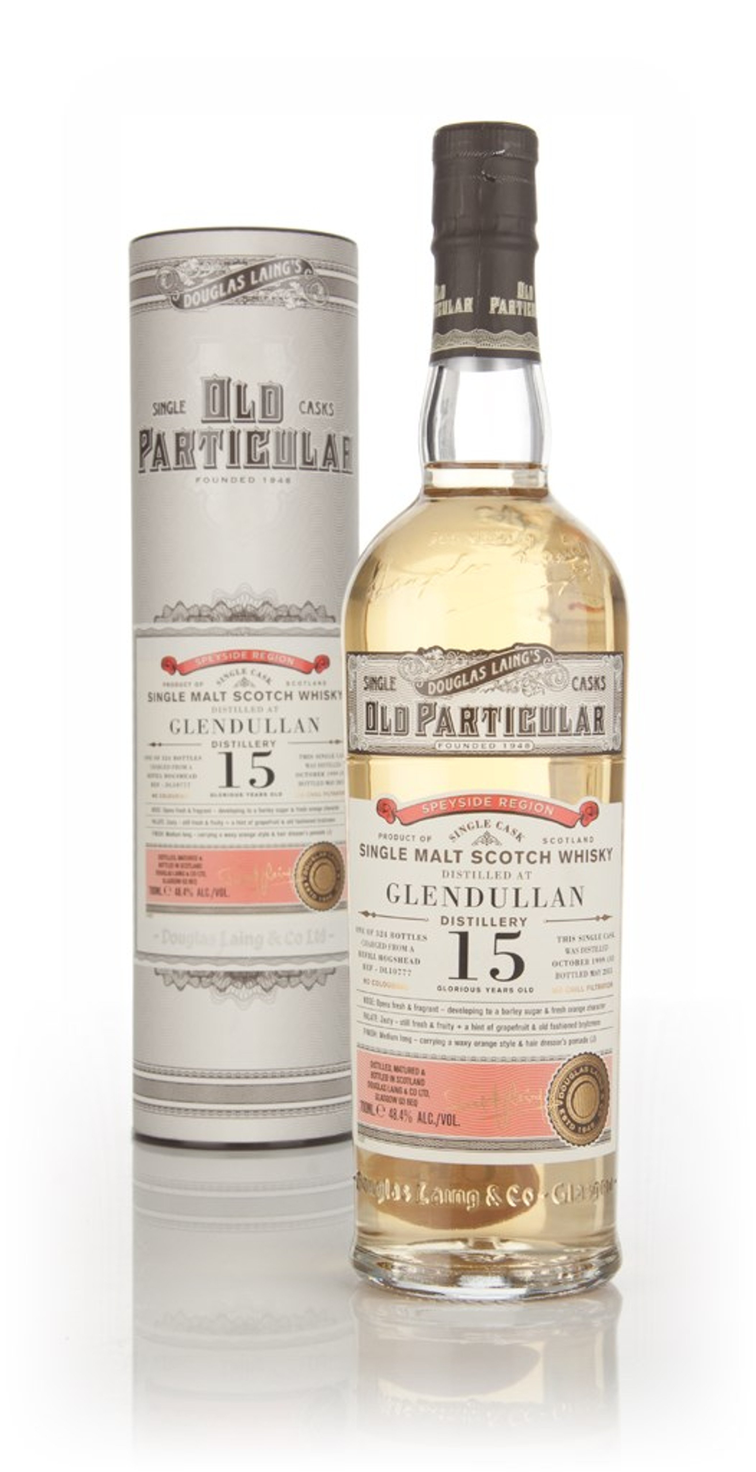 Glendullan 15 Year Old 1999 (cask 10777) - Old Particular (Douglas Laing) 70cl