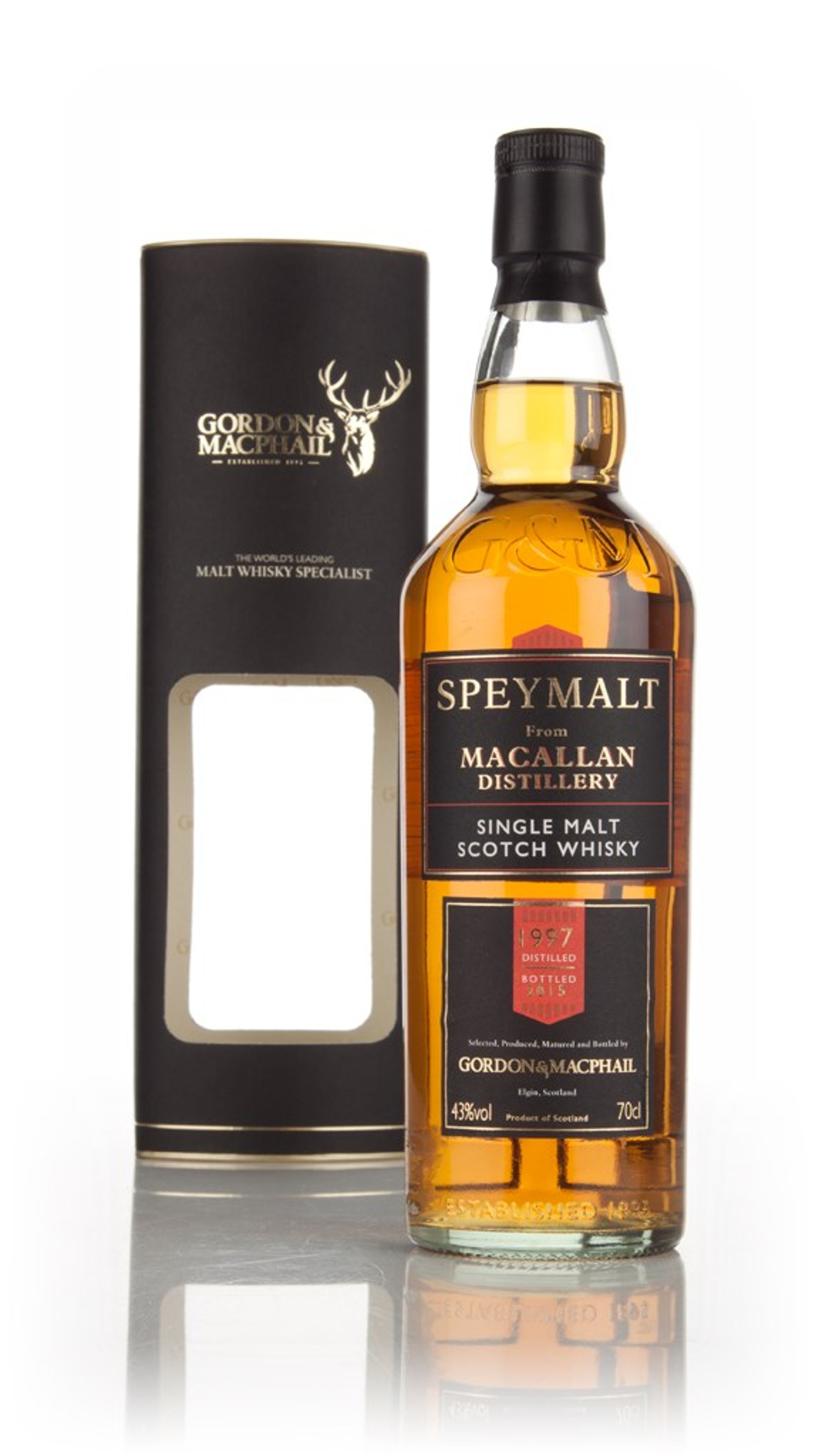 Macallan 1997 (bottled 2015) - Speymalt (Gordon & MacPhail) 70cl