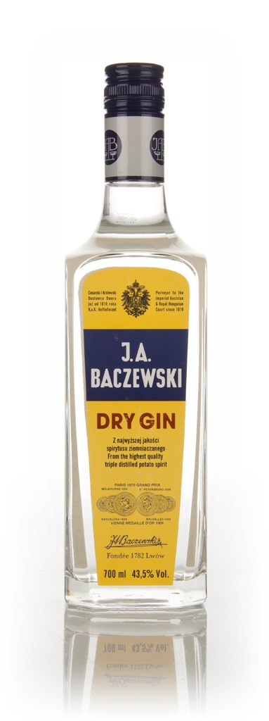 J.A. Baczewski Dry Gin 70cl