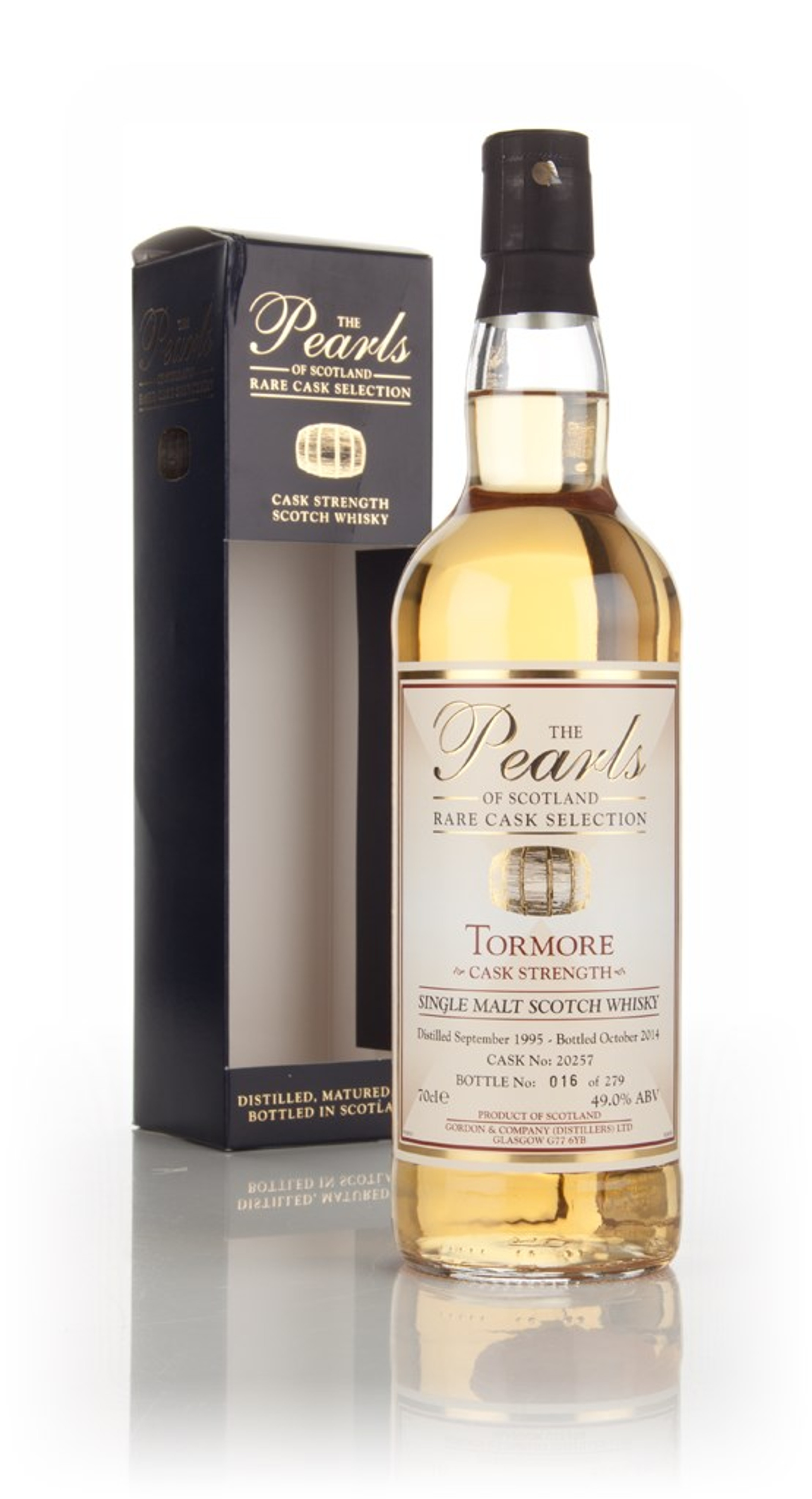 Tormore 19 Year Old 1995 (cask 20257) - Pearls Of Scotland (Gordon & Company) 70cl