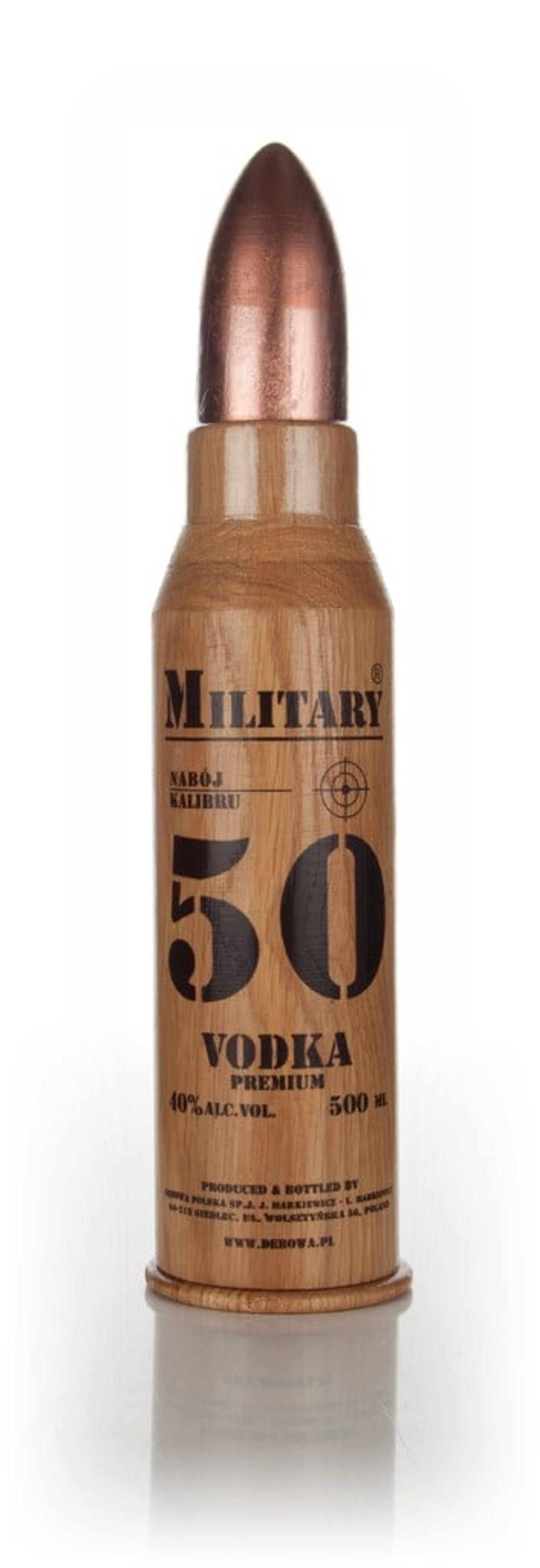 Debowa Military 50 Premium Vodka 50cl