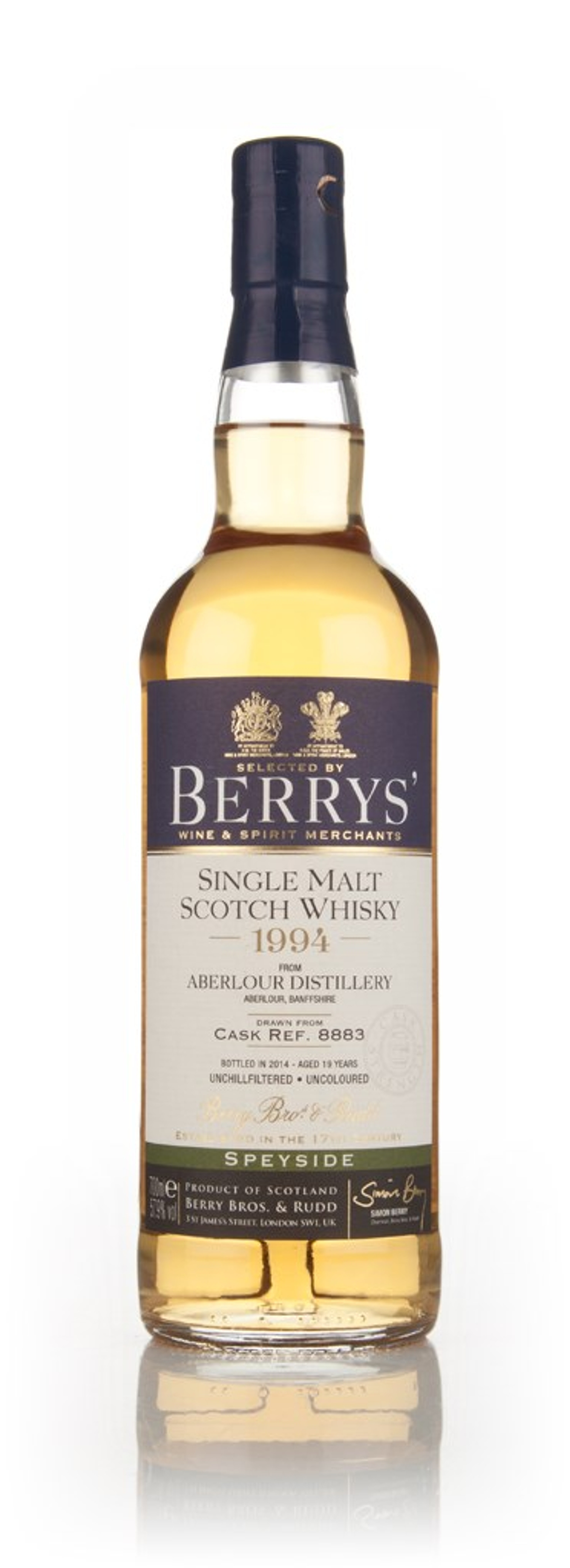 Aberlour 19 Year Old 1994 (cask 8883) (Berry Bros. & Rudd) 70cl