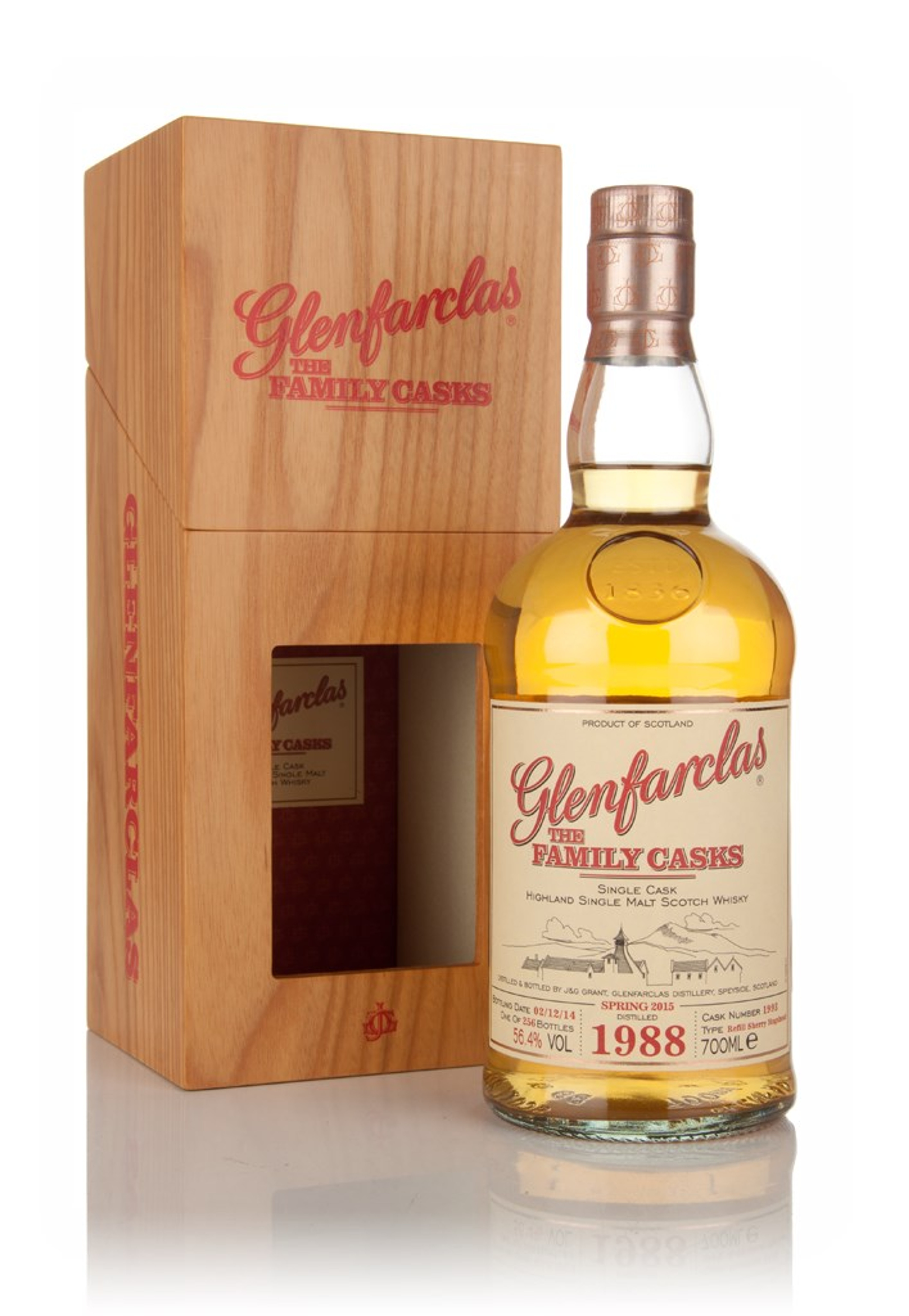 Glenfarclas 1988 (cask 1993) Family Cask Spring 2015 Release 70cl