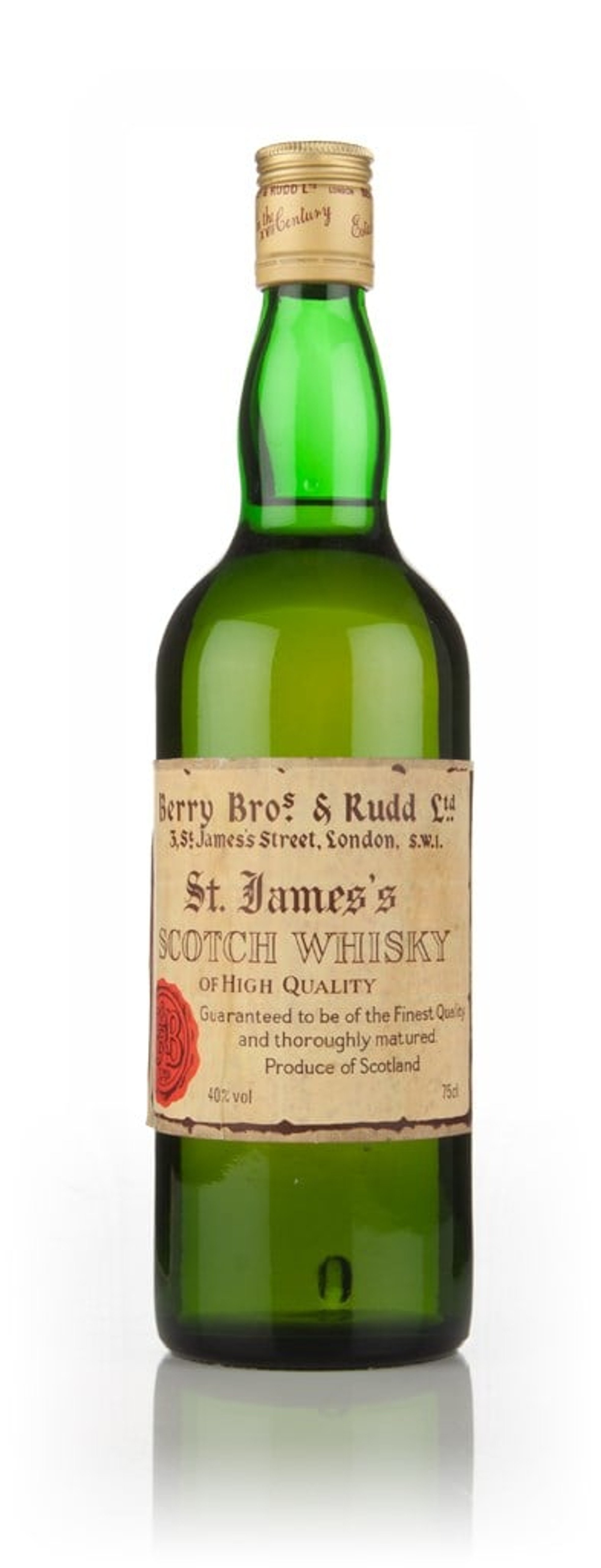 St. James's Scotch Whisky - 1970s 75cl