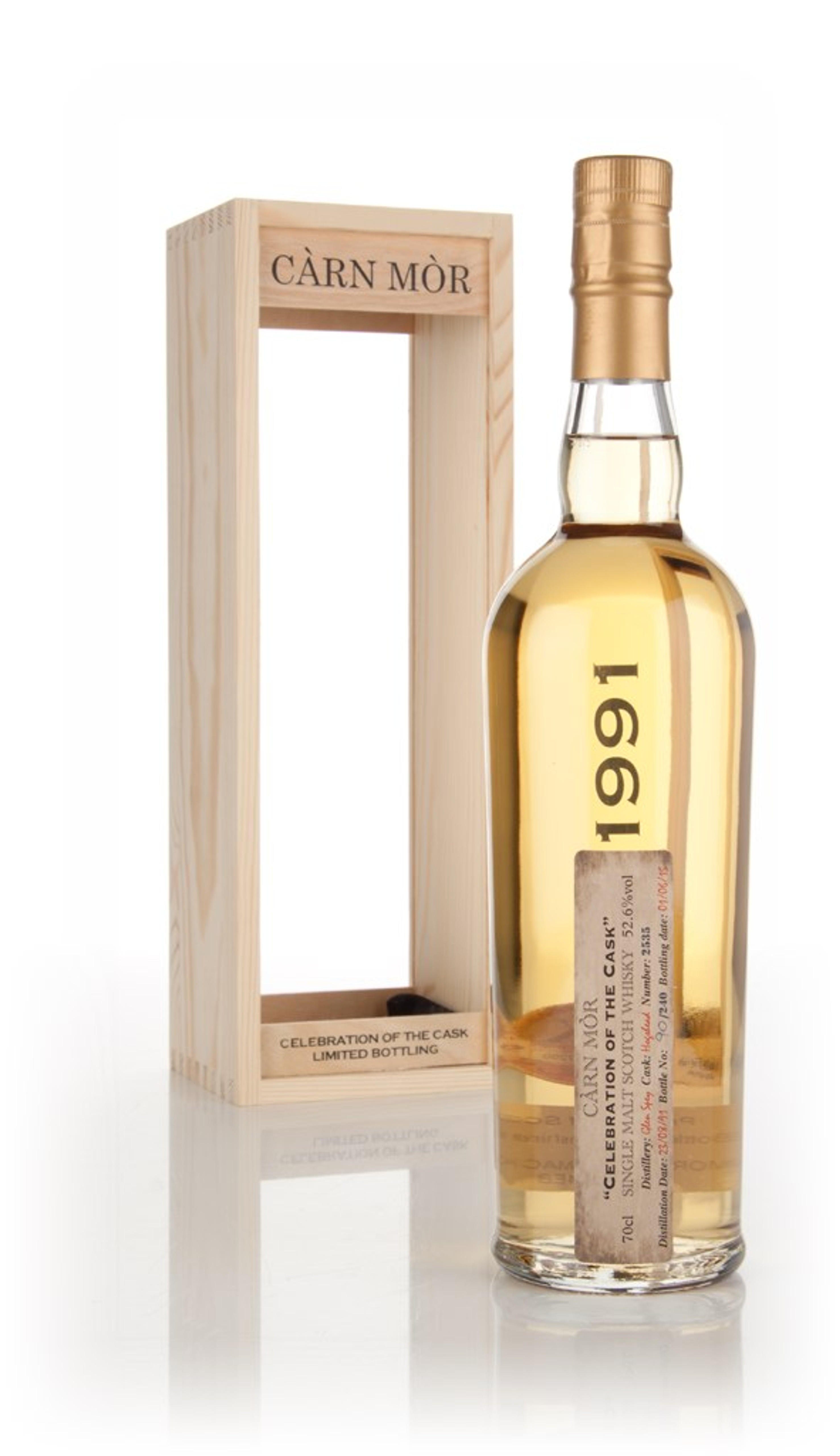 Glen Spey 23 Year Old 1991 (cask 2535) - Celebration Of The Cask (Càrn Mòr) 70cl