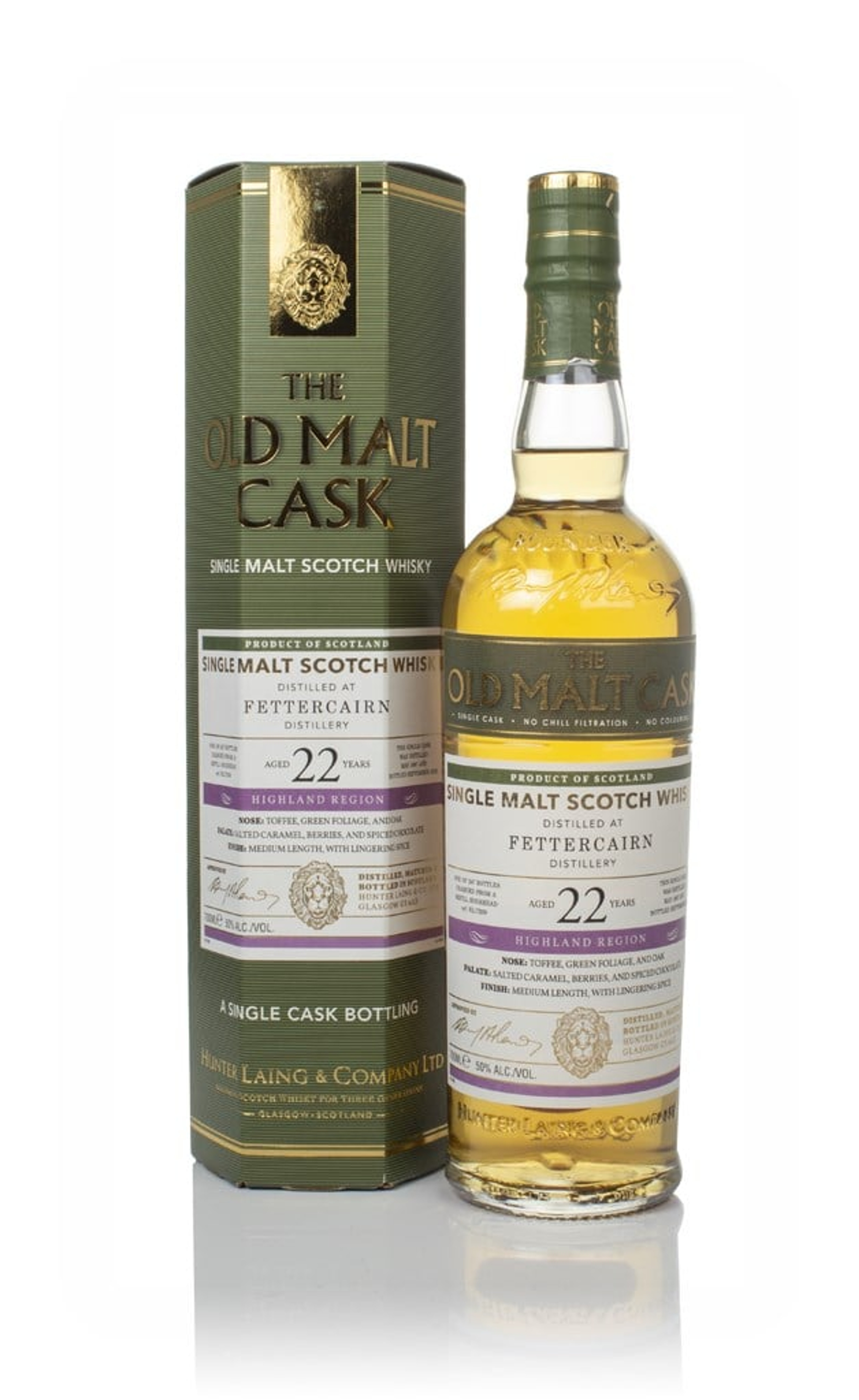 Fettercairn 22 Year Old 1997 (cask 17200) - Old Malt Cask (Hunter Laing) 70cl