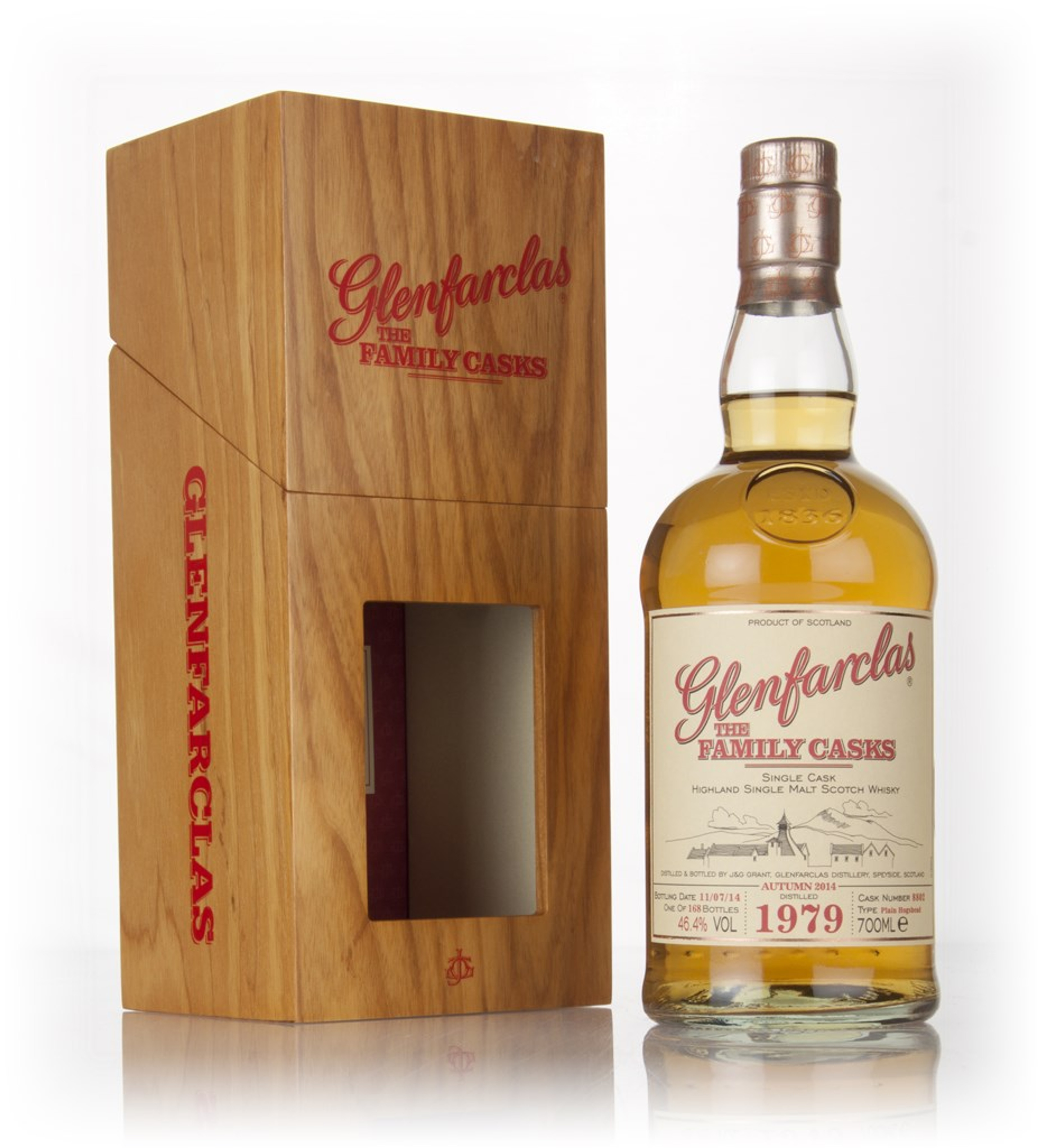 Glenfarclas 1979 (cask 8802) Family Cask Autumn 2014 Release 70cl