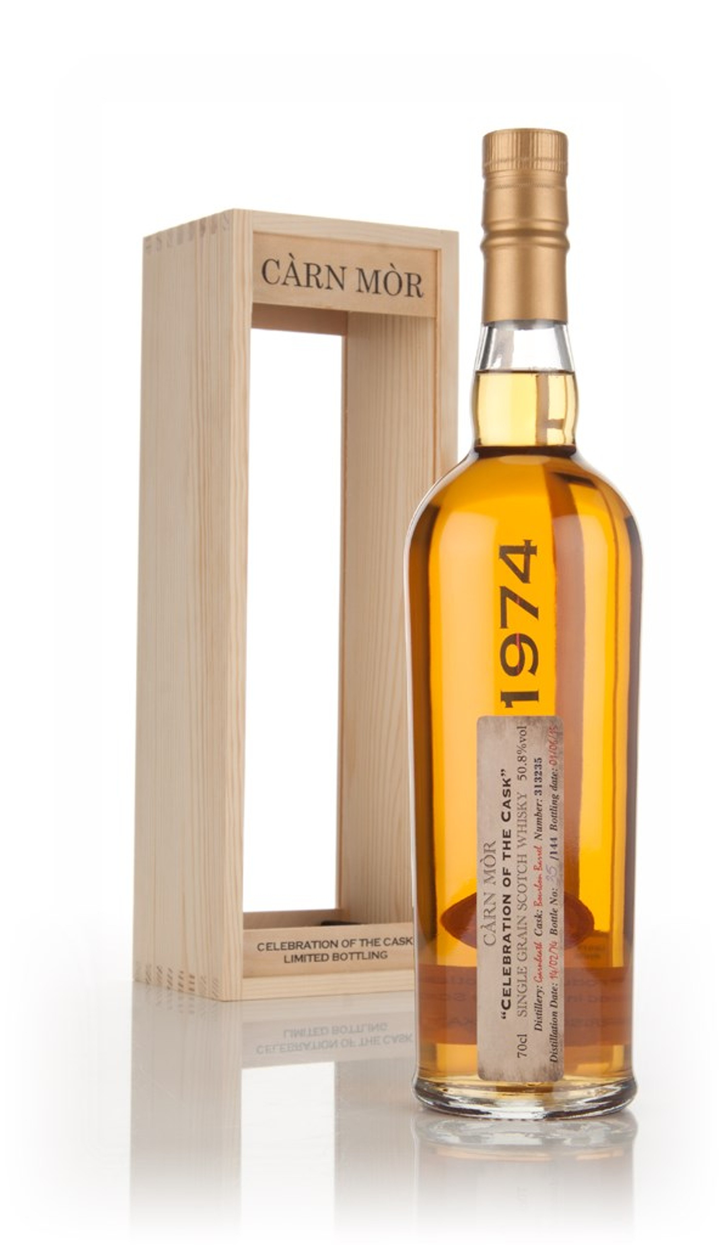 Garnheath 41 Year Old 1974 (cask 313235) - Celebration Of The Cask (Càrn Mòr) 70cl