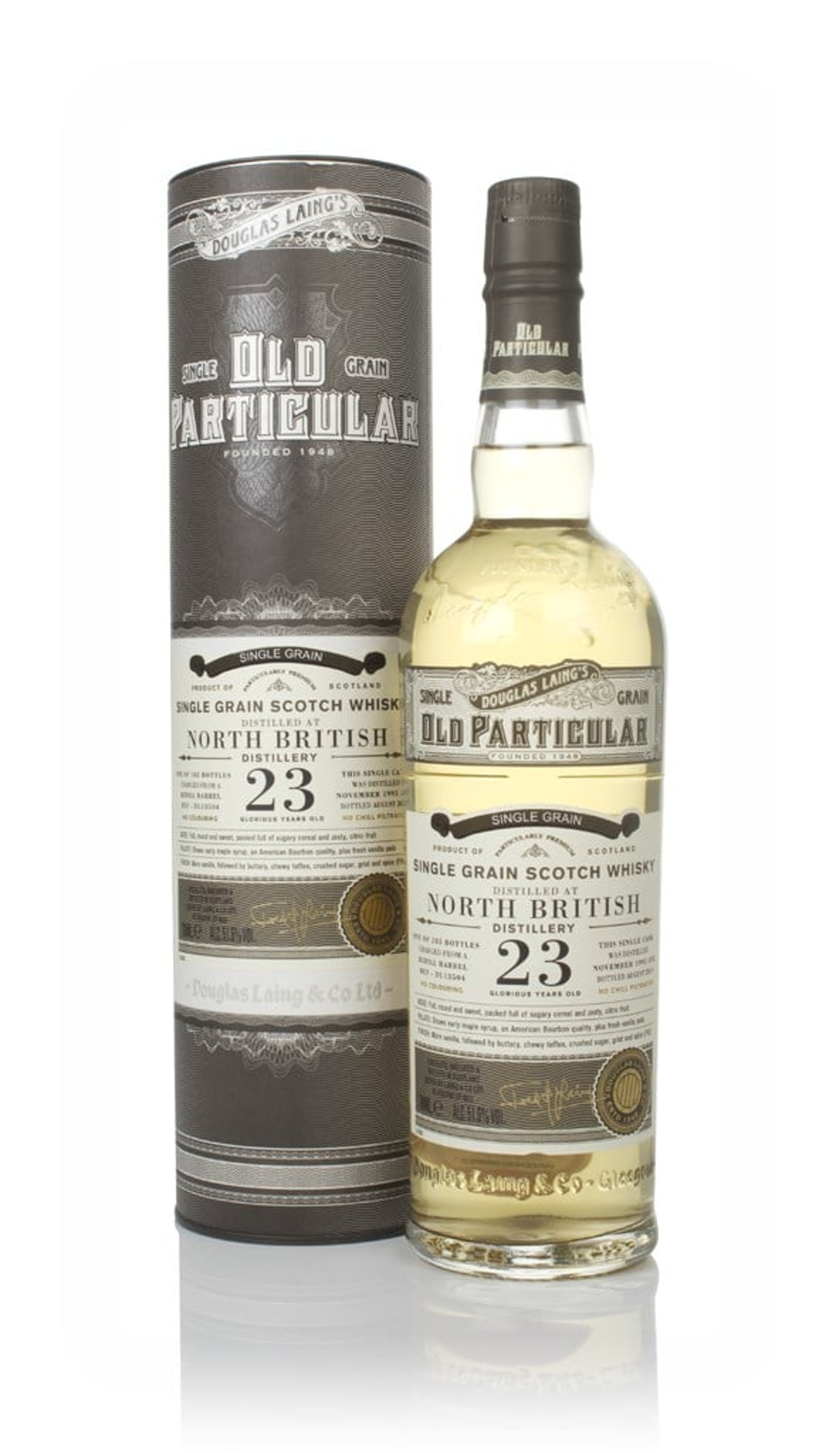 North British 23 Year Old 1995 (cask 13504) - Old Particular (Douglas Laing) 70cl