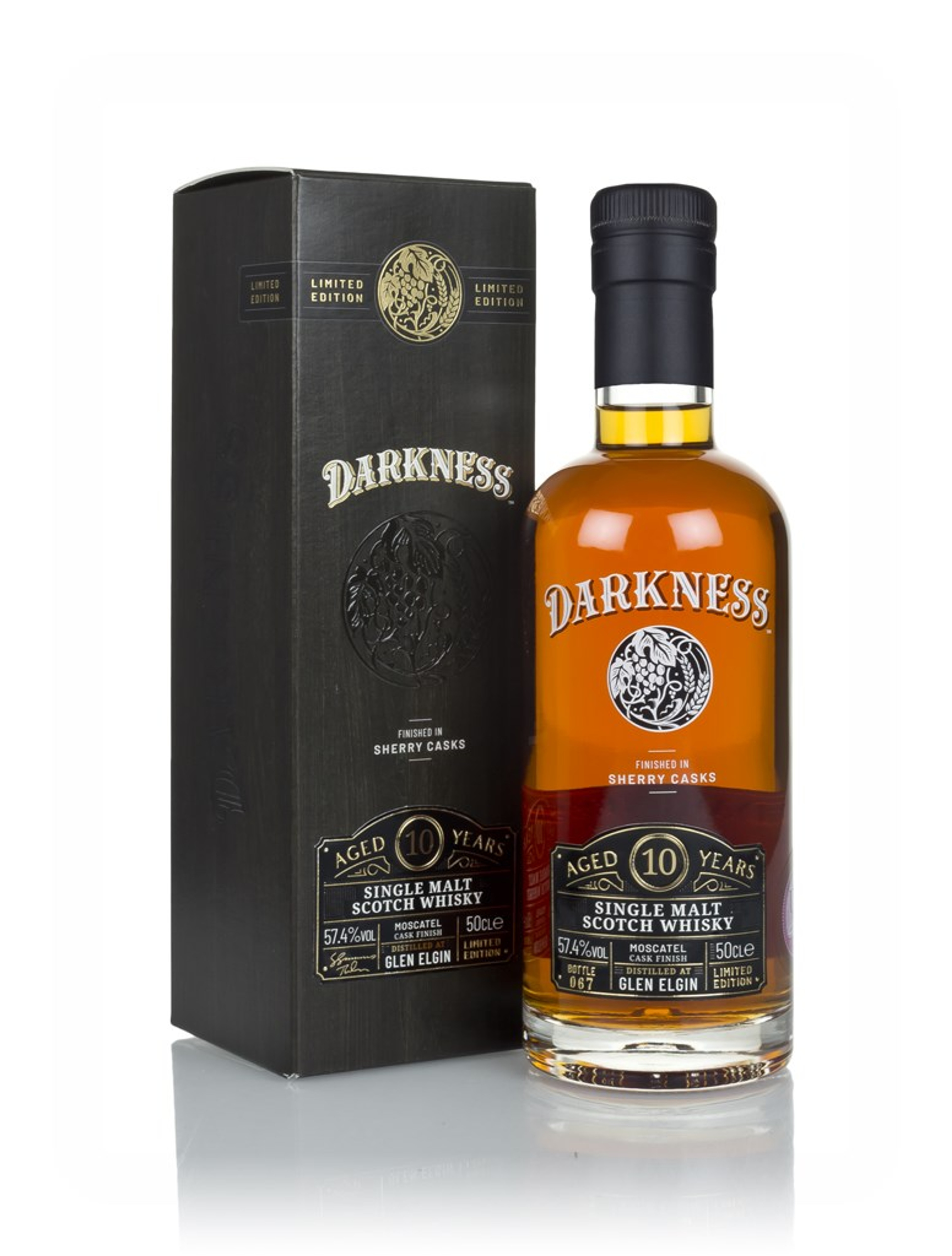 Glen Elgin 10 Year Old Moscatel Cask Finish (Darkness) 50cl