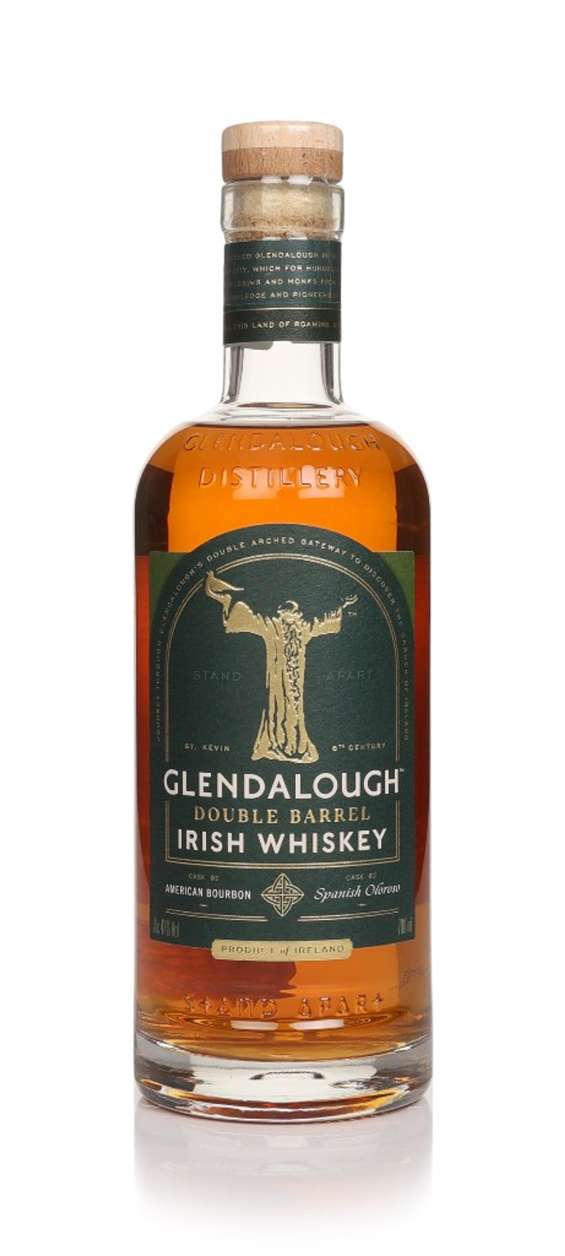 Glendalough Double Barrel Irish Whiskey 70cl