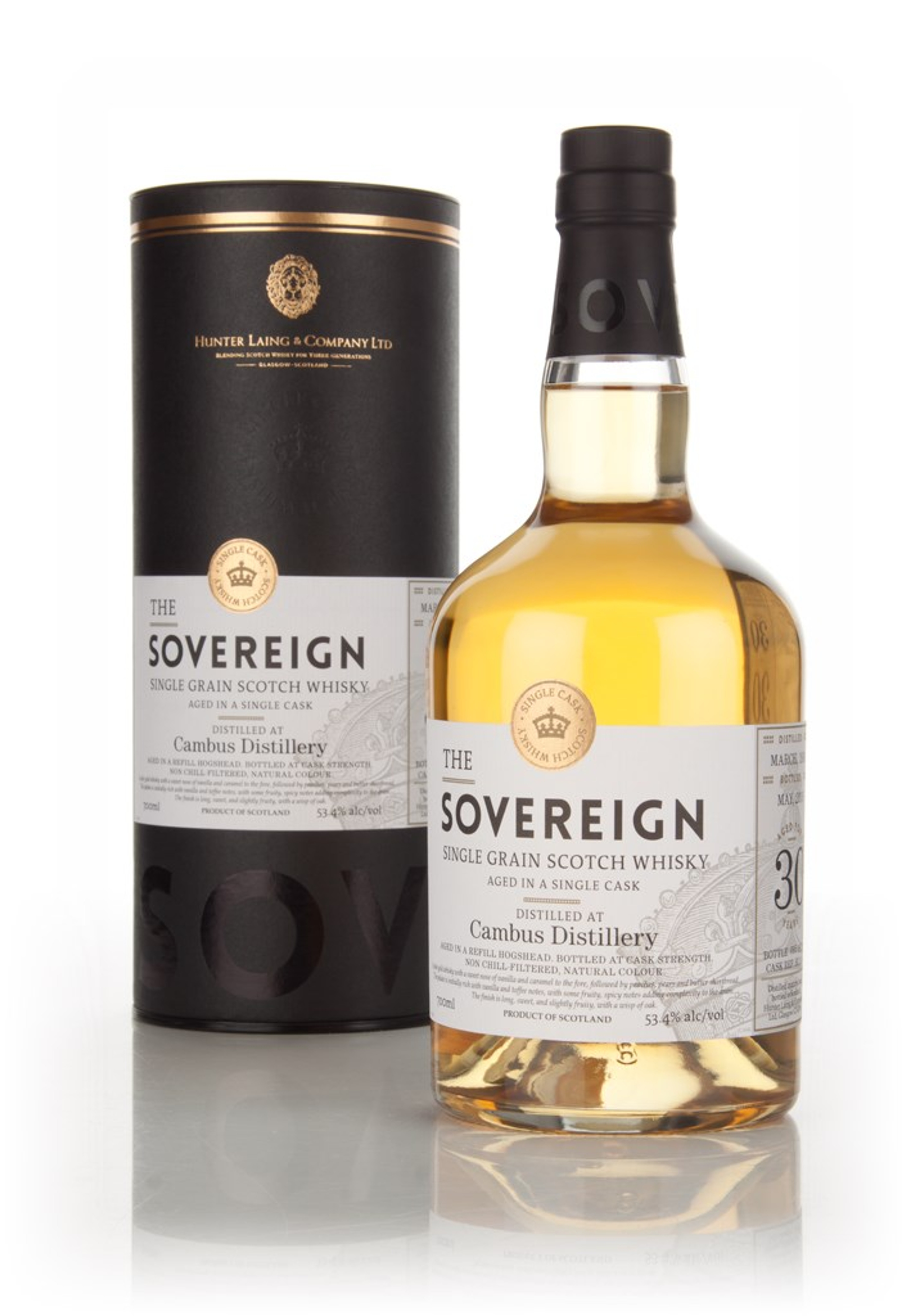 Cambus 30 Year Old 1985 (cask 11591) - The Sovereign (Hunter Laing) 70cl