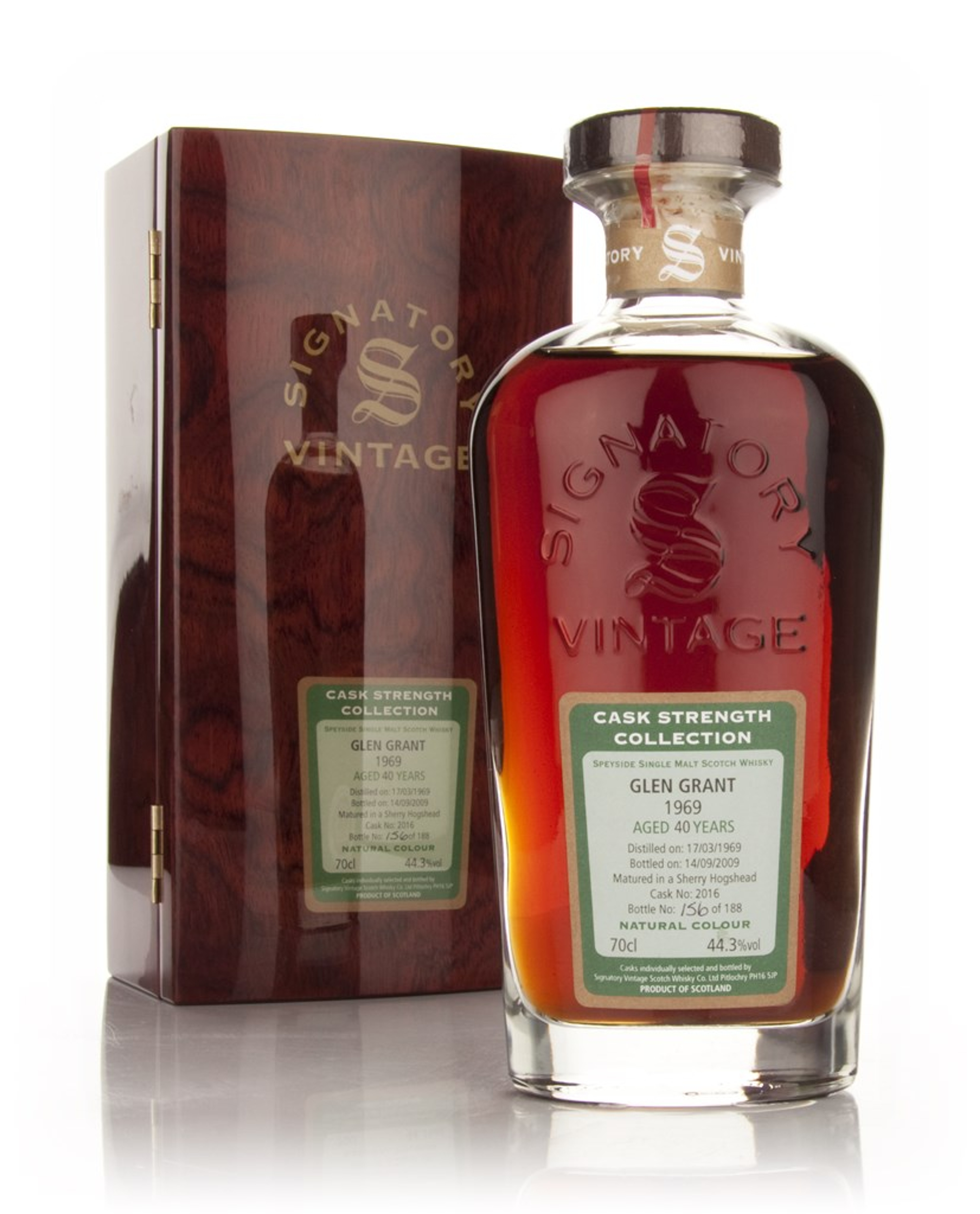 Glen Grant 40 Year Old 1969 - Cask Strength Collection (Signatory) 70cl