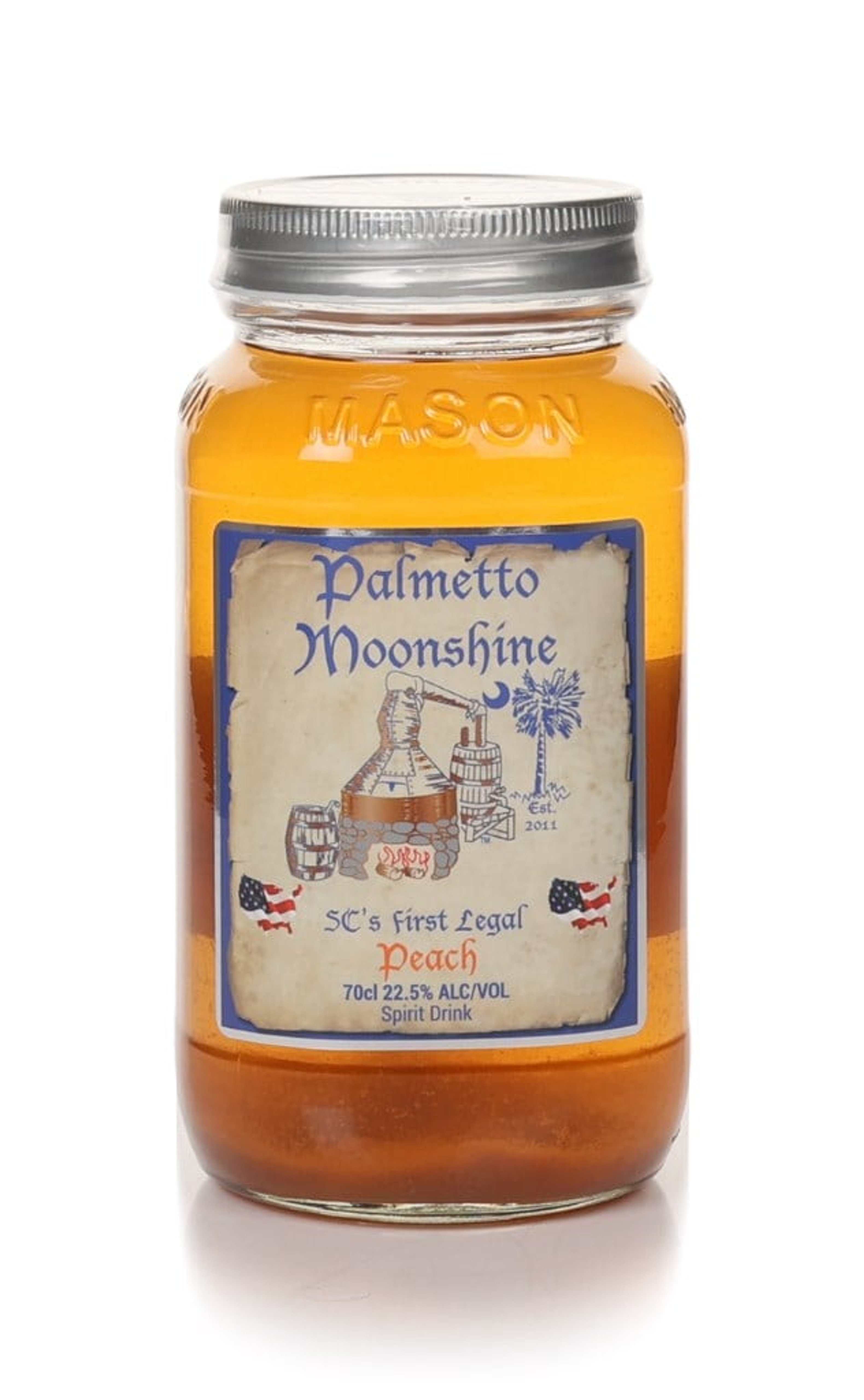 Palmetto Moonshine Peach 70cl